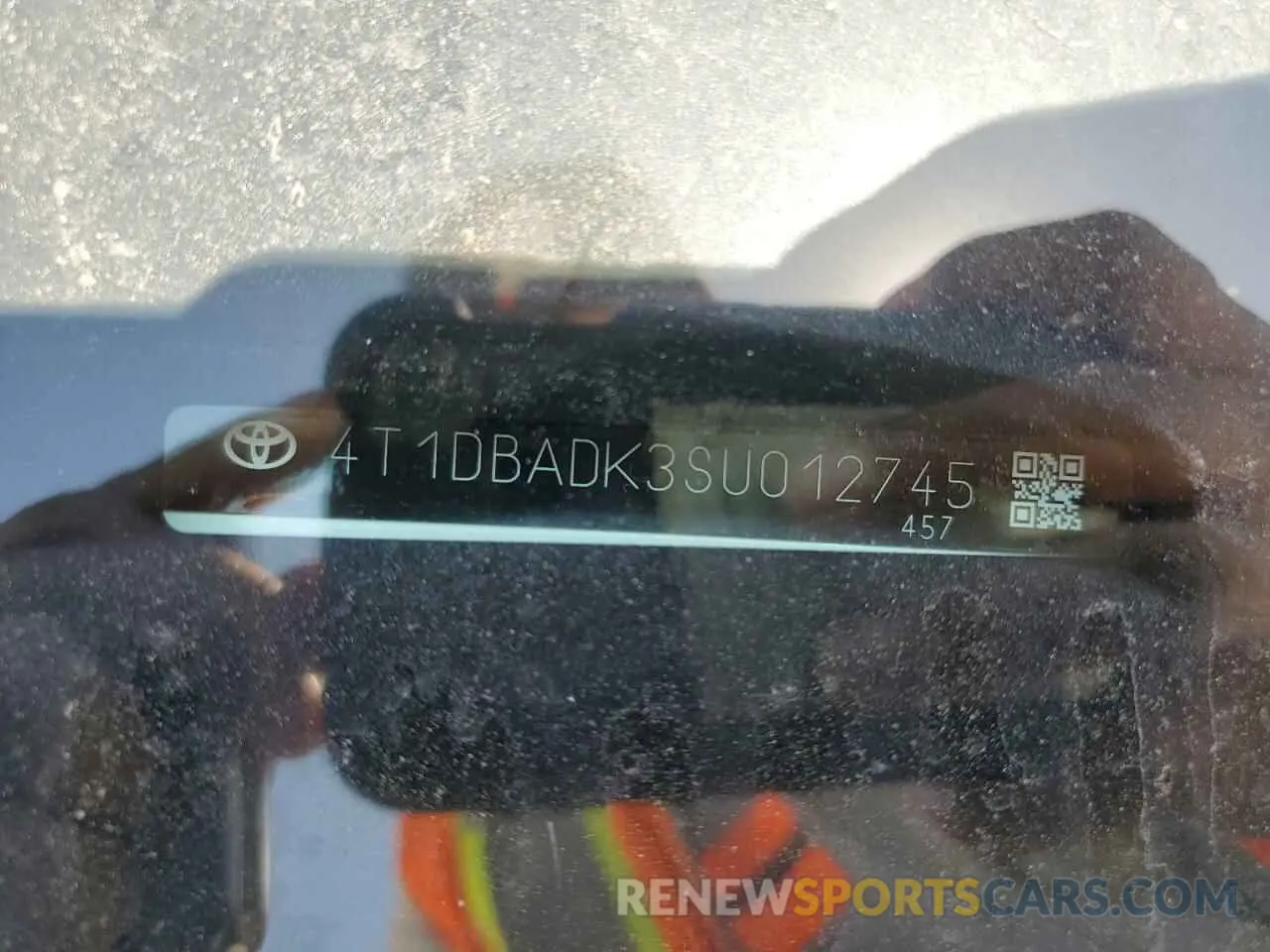 13 Photograph of a damaged car 4T1DBADK3SU012745 TOYOTA CAMRY 2025