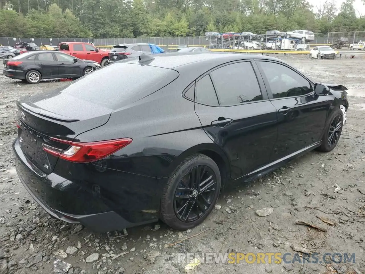 3 Photograph of a damaged car 4T1DBADK4SU003150 TOYOTA CAMRY 2025