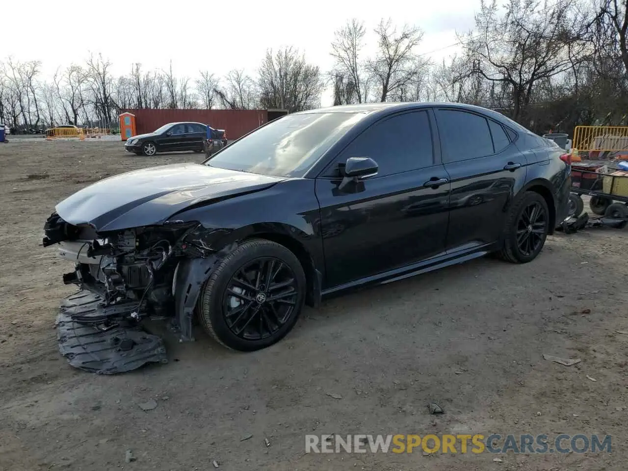 1 Photograph of a damaged car 4T1DBADK4SU504233 TOYOTA CAMRY 2025