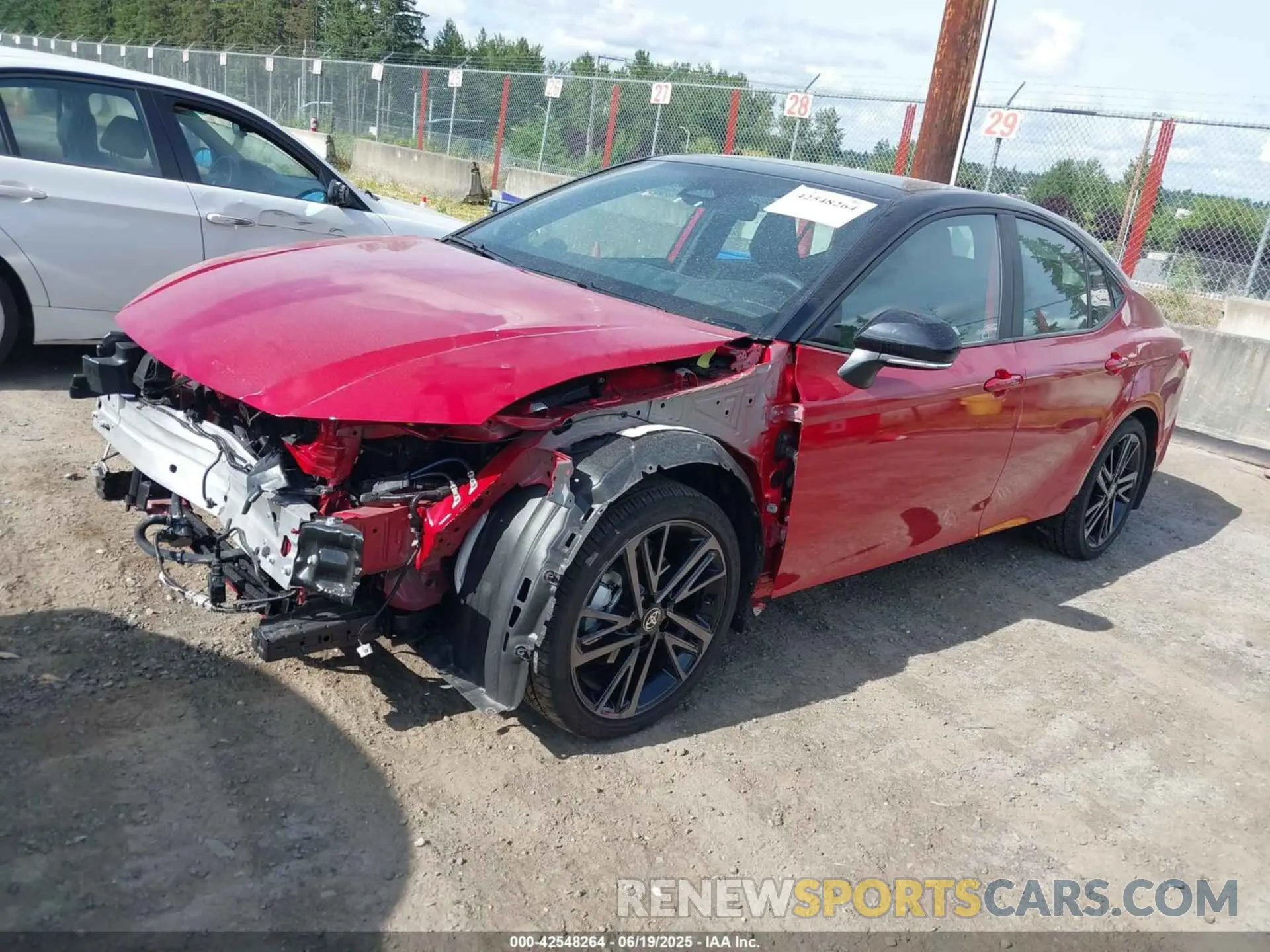 2 Photograph of a damaged car 4T1DBADK5SU016831 TOYOTA CAMRY 2025