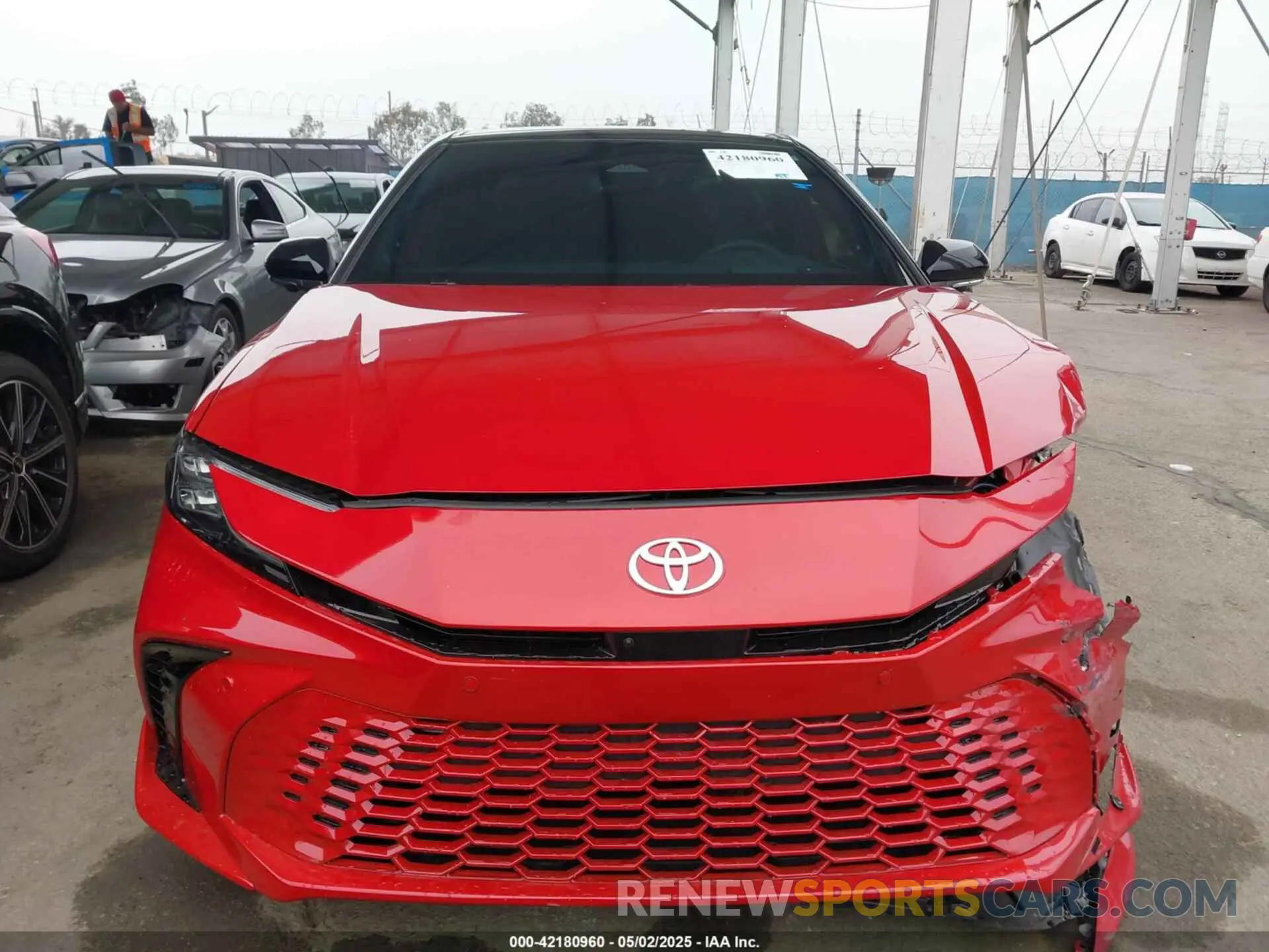 12 Photograph of a damaged car 4T1DBADK5SU022760 TOYOTA CAMRY 2025