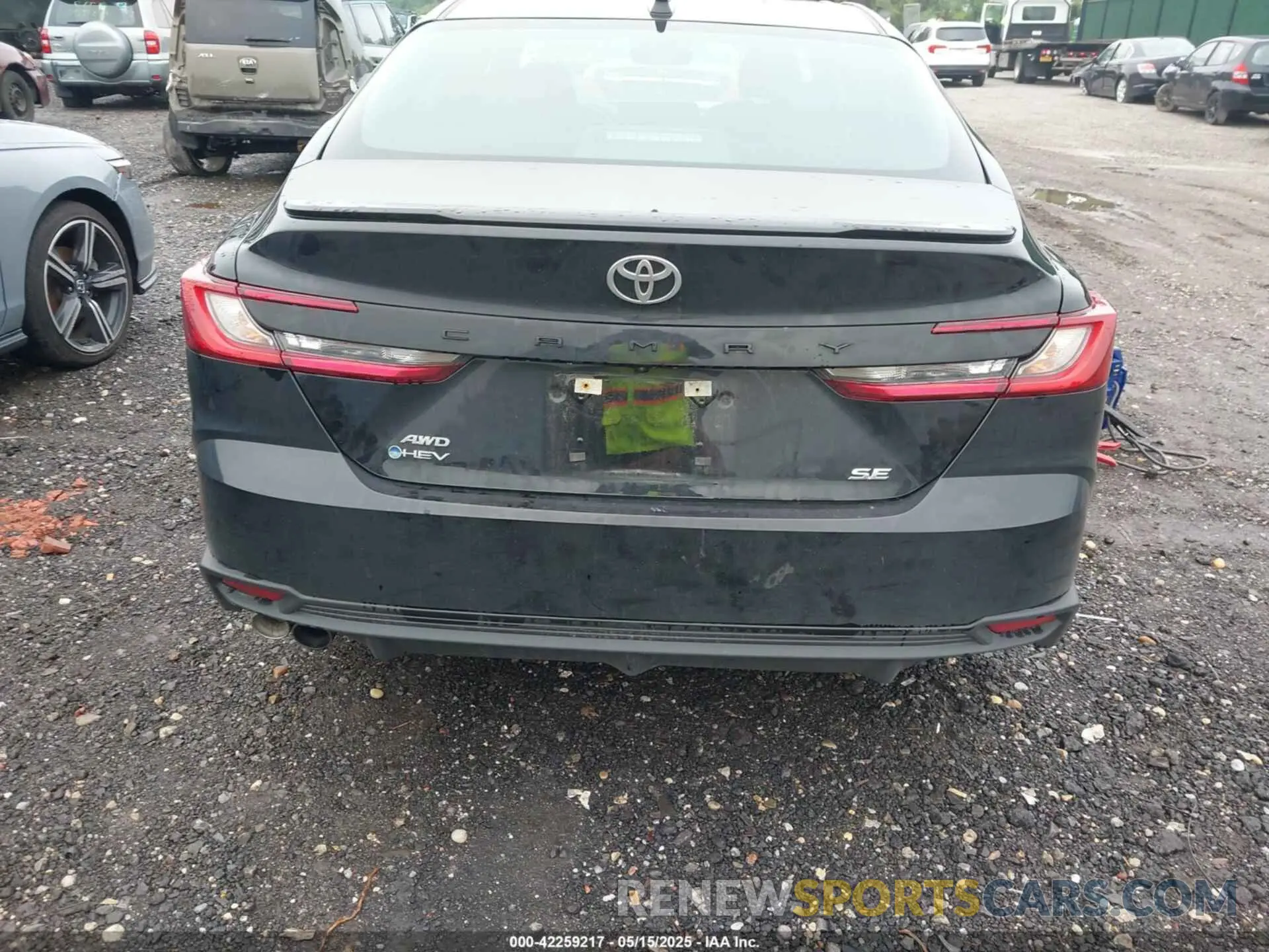 16 Фотография поврежденного автомобиля 4T1DBADK7SU513802 TOYOTA CAMRY 2025