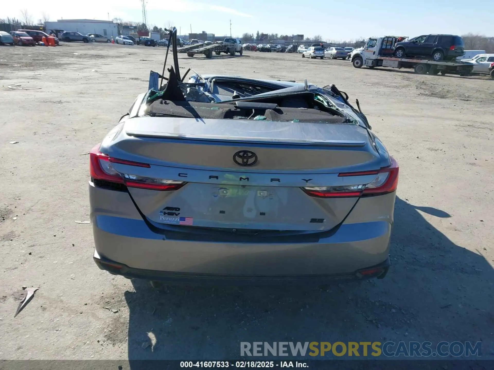 15 Photograph of a damaged car 4T1DBADK7SU519518 TOYOTA CAMRY 2025