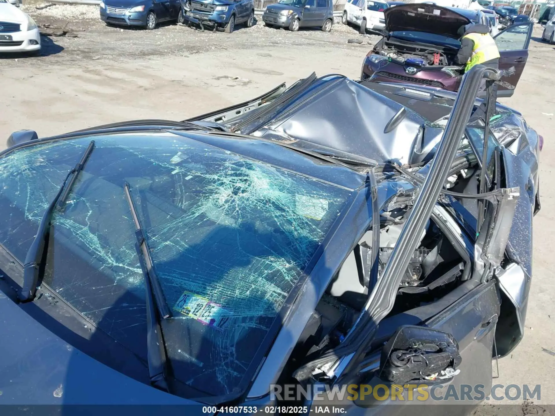6 Photograph of a damaged car 4T1DBADK7SU519518 TOYOTA CAMRY 2025