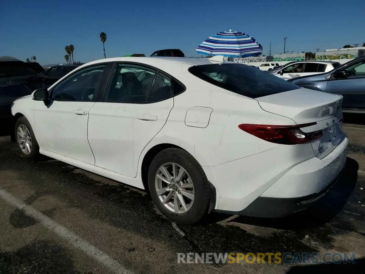 2 Photograph of a damaged car 4T1DBADK8SU506485 TOYOTA CAMRY 2025