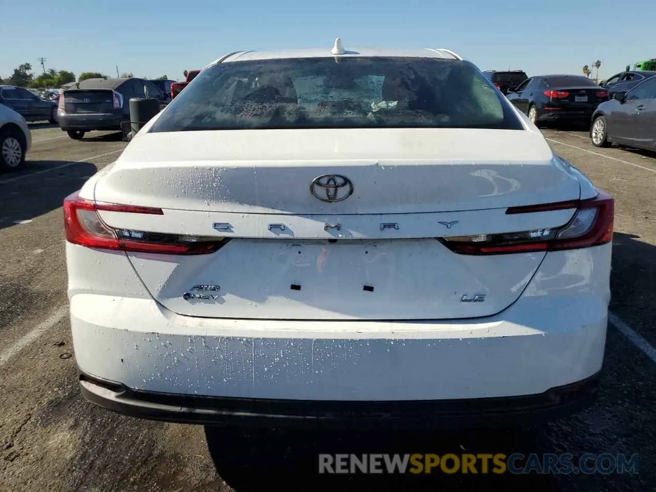 6 Photograph of a damaged car 4T1DBADK8SU506485 TOYOTA CAMRY 2025