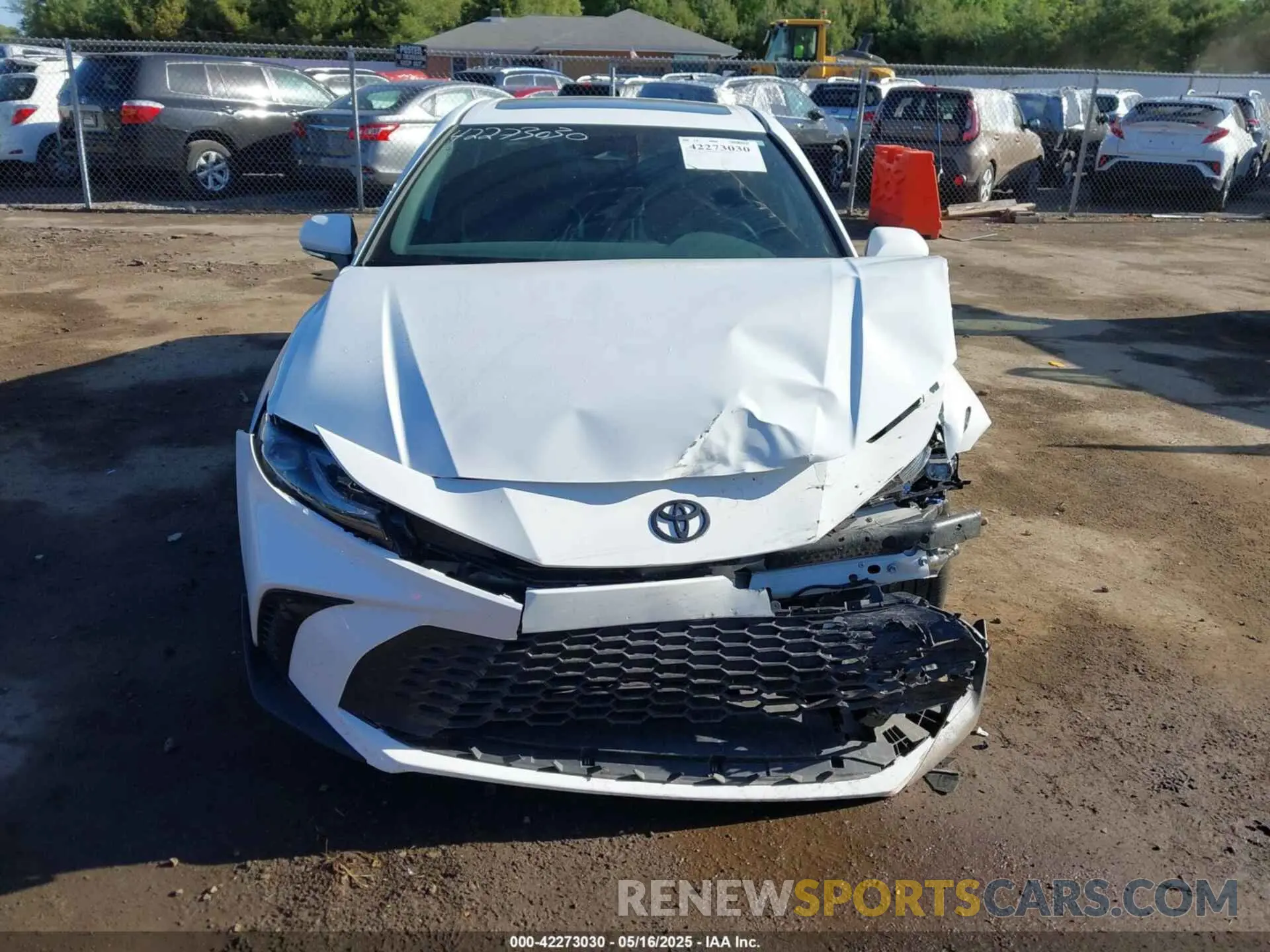 13 Photograph of a damaged car 4T1DBADK8SU519611 TOYOTA CAMRY 2025