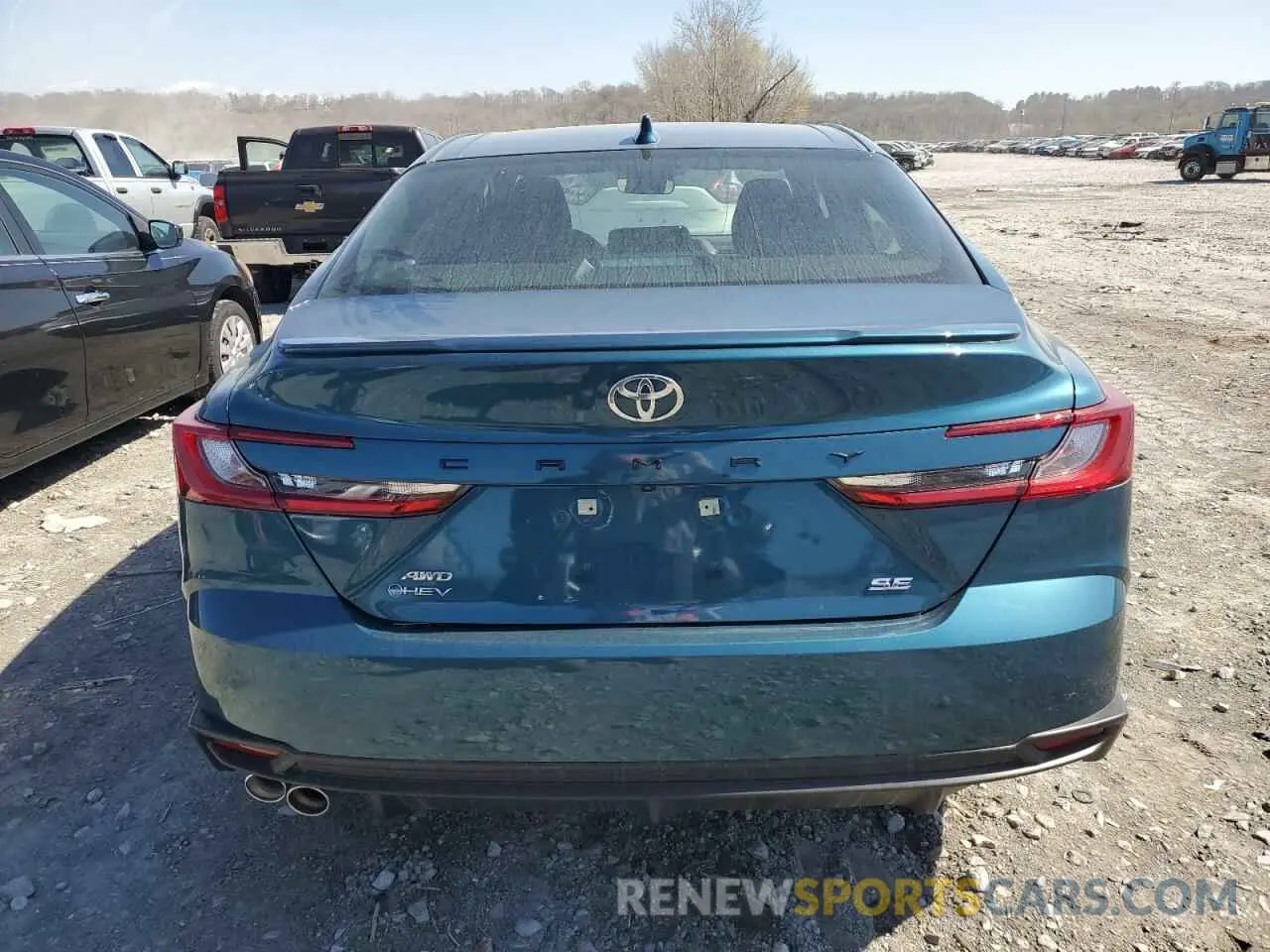 6 Фотография поврежденного автомобиля 4T1DBADK9SU005816 TOYOTA CAMRY 2025
