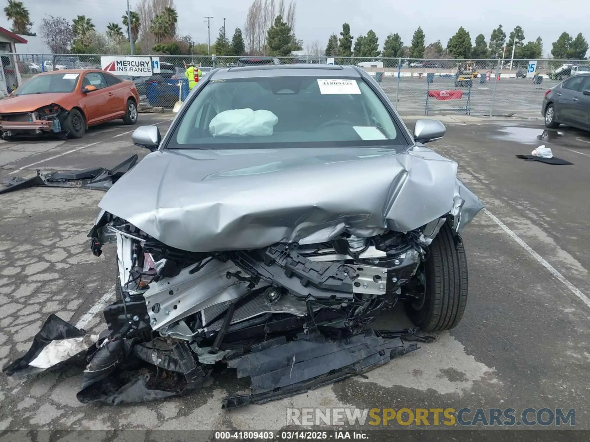 12 Photograph of a damaged car 4T1DBADK9SU017951 TOYOTA CAMRY 2025