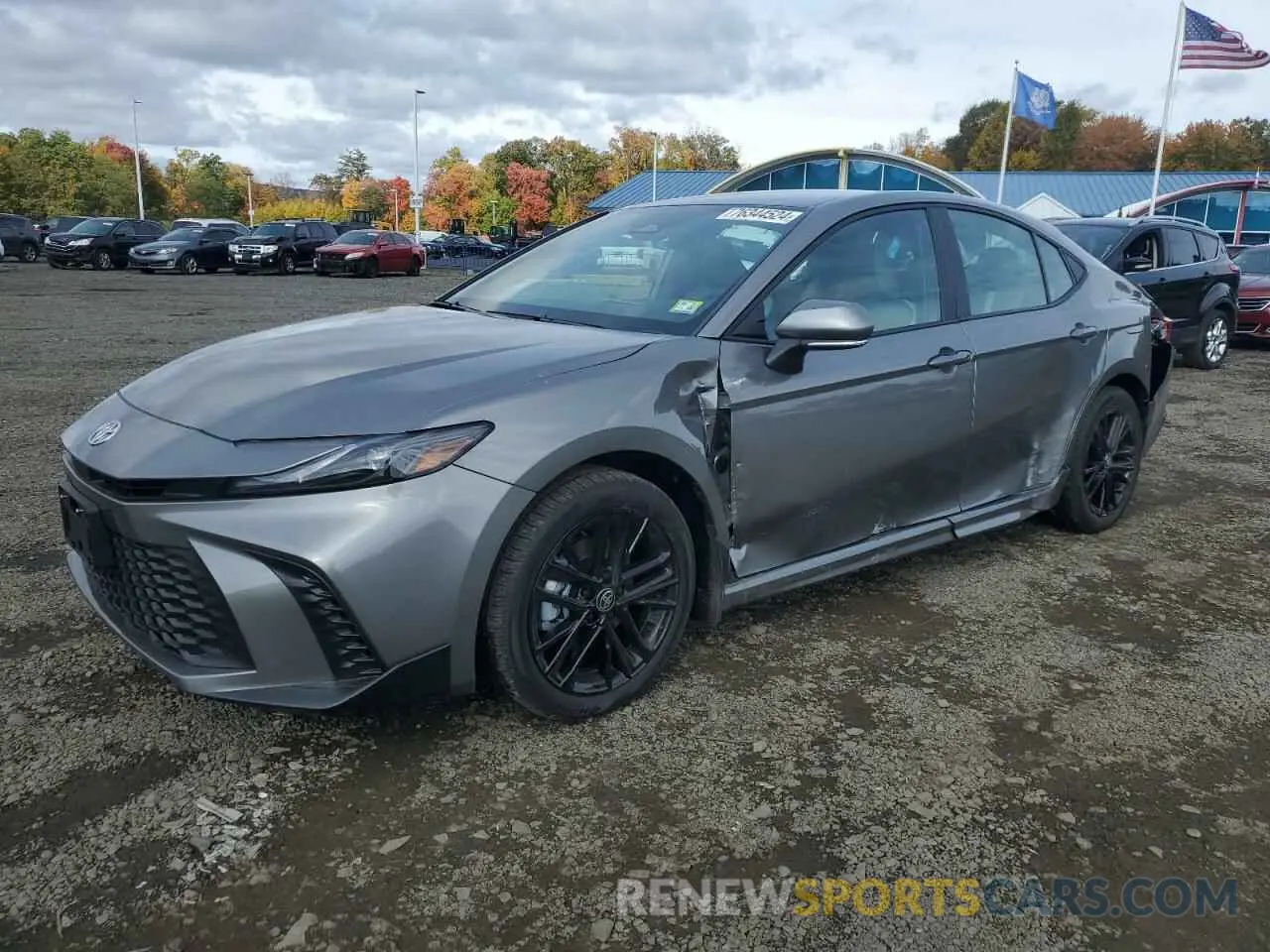 1 Photograph of a damaged car 4T1DBADKXSU509954 TOYOTA CAMRY 2025