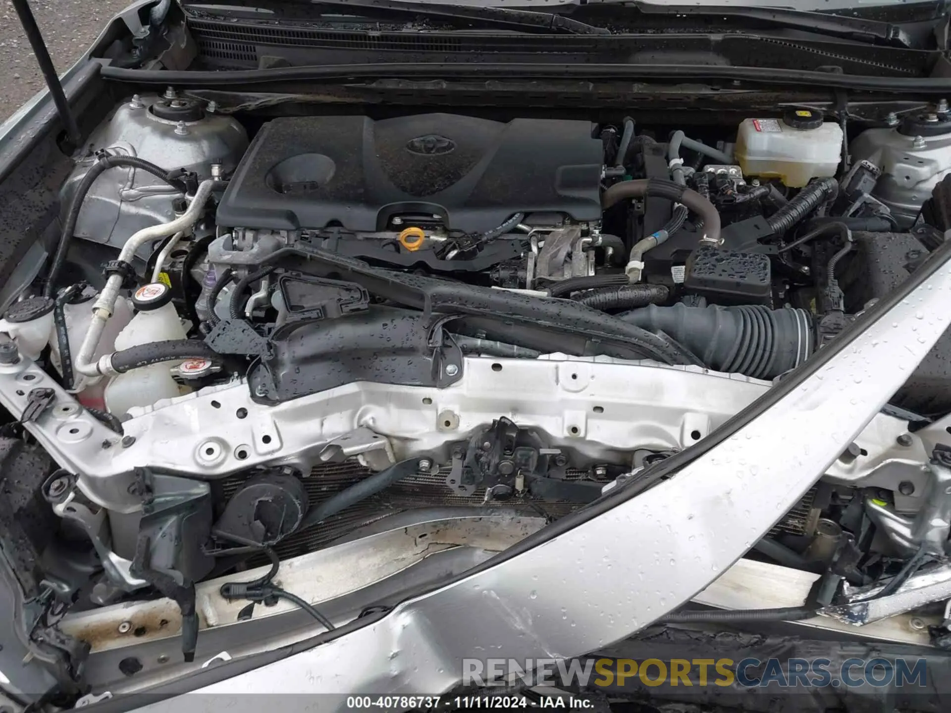 10 Photograph of a damaged car 4T1B21HK2KU516706 TOYOTA CAMRY HYBRID 2019