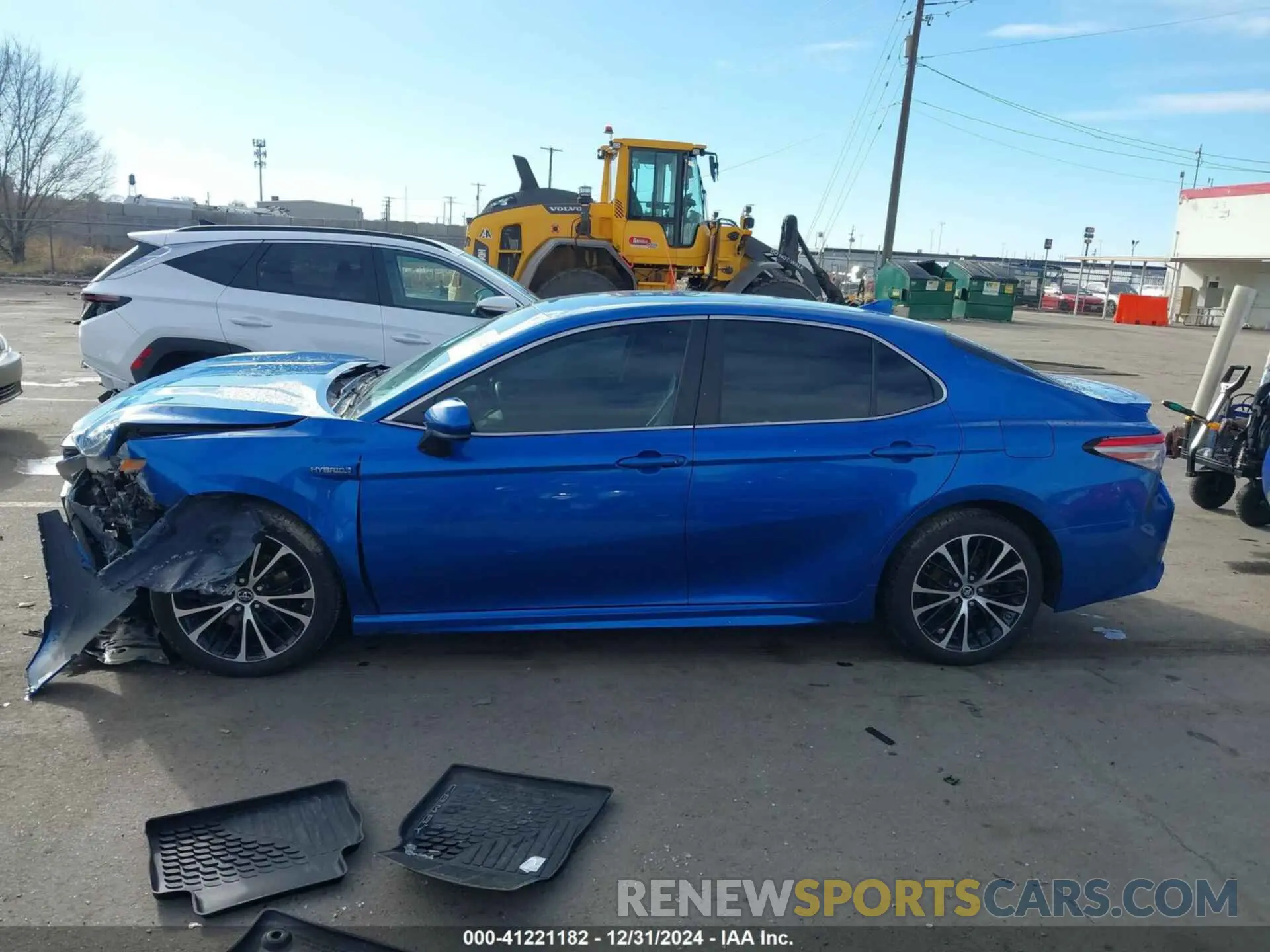 14 Фотография поврежденного автомобиля 4T1B21HK9KU010564 TOYOTA CAMRY HYBRID 2019