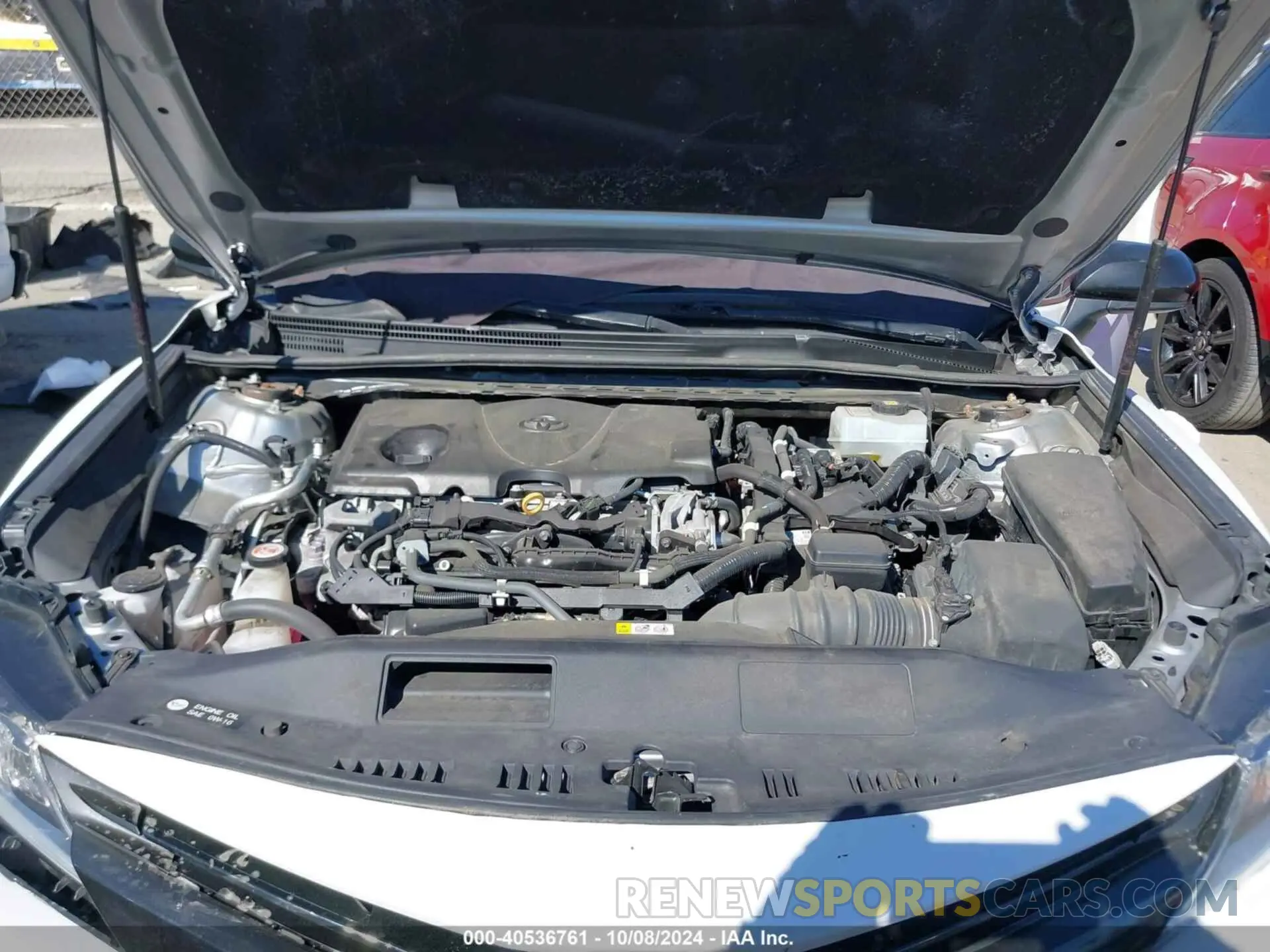 10 Photograph of a damaged car 4T1B31HK1KU510408 TOYOTA CAMRY HYBRID 2019