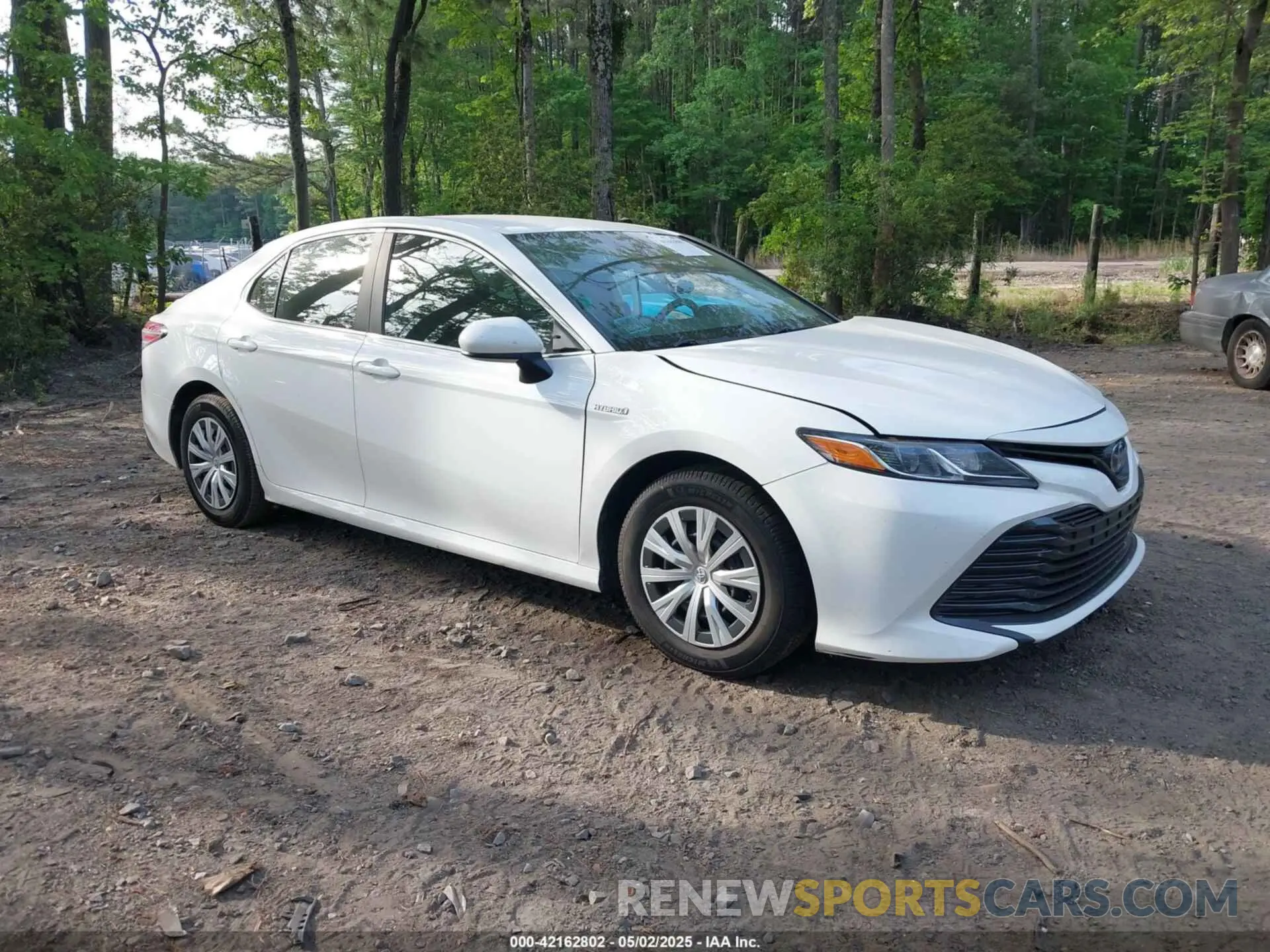1 Photograph of a damaged car 4T1B31HK4KU005351 TOYOTA CAMRY HYBRID 2019
