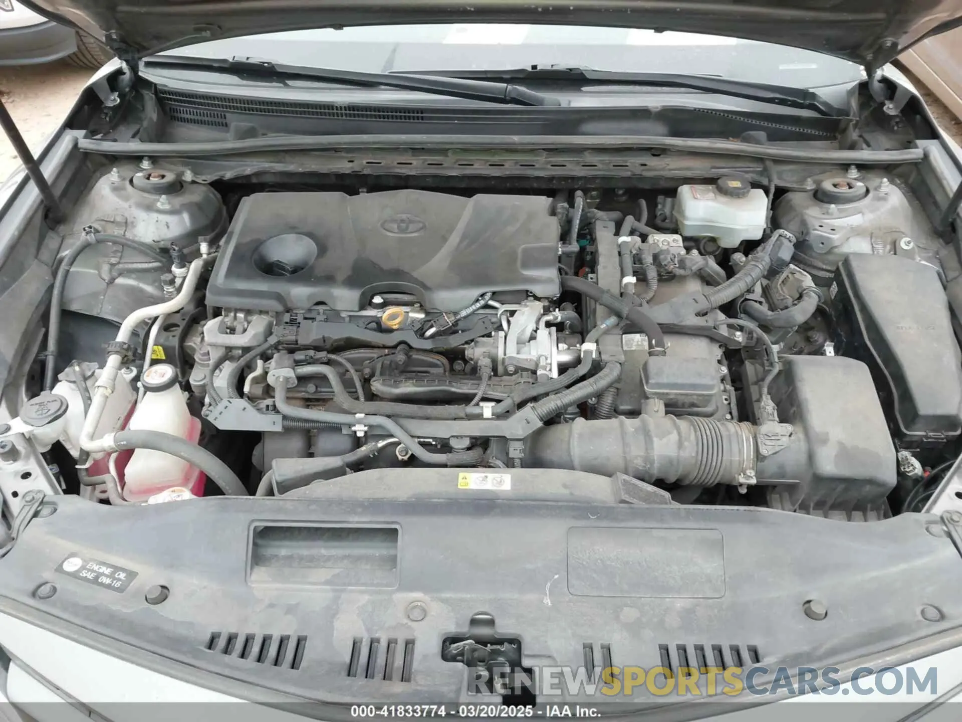 10 Фотография поврежденного автомобиля 4T1B31HK4KU007116 TOYOTA CAMRY HYBRID 2019