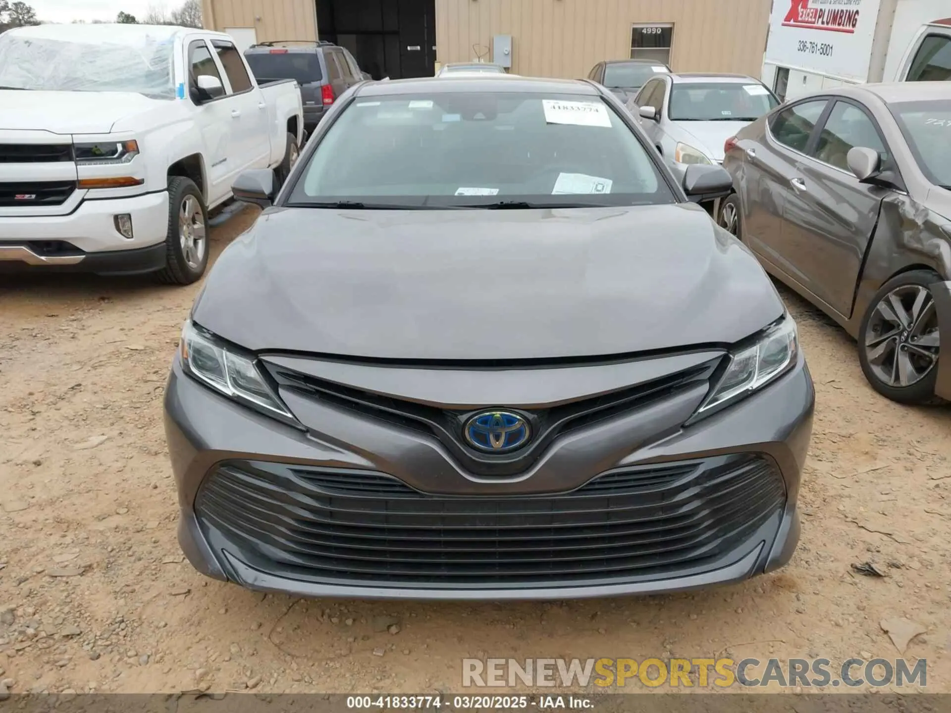 11 Фотография поврежденного автомобиля 4T1B31HK4KU007116 TOYOTA CAMRY HYBRID 2019