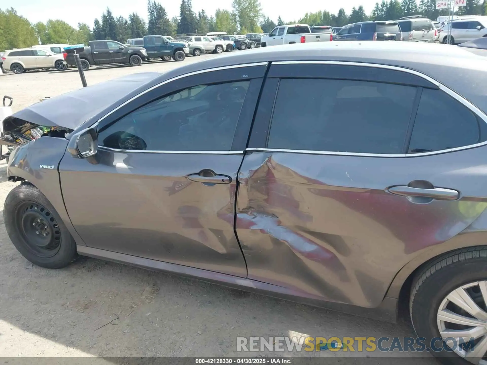13 Photograph of a damaged car 4T1B31HK4KU008573 TOYOTA CAMRY HYBRID 2019