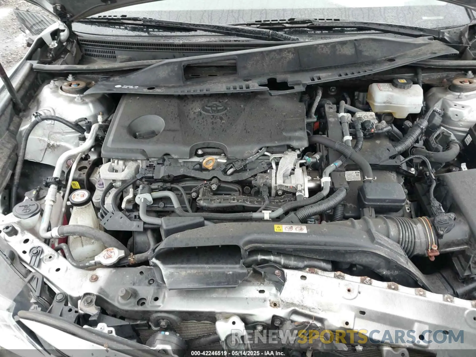 10 Photograph of a damaged car 4T1B31HK5KU510038 TOYOTA CAMRY HYBRID 2019