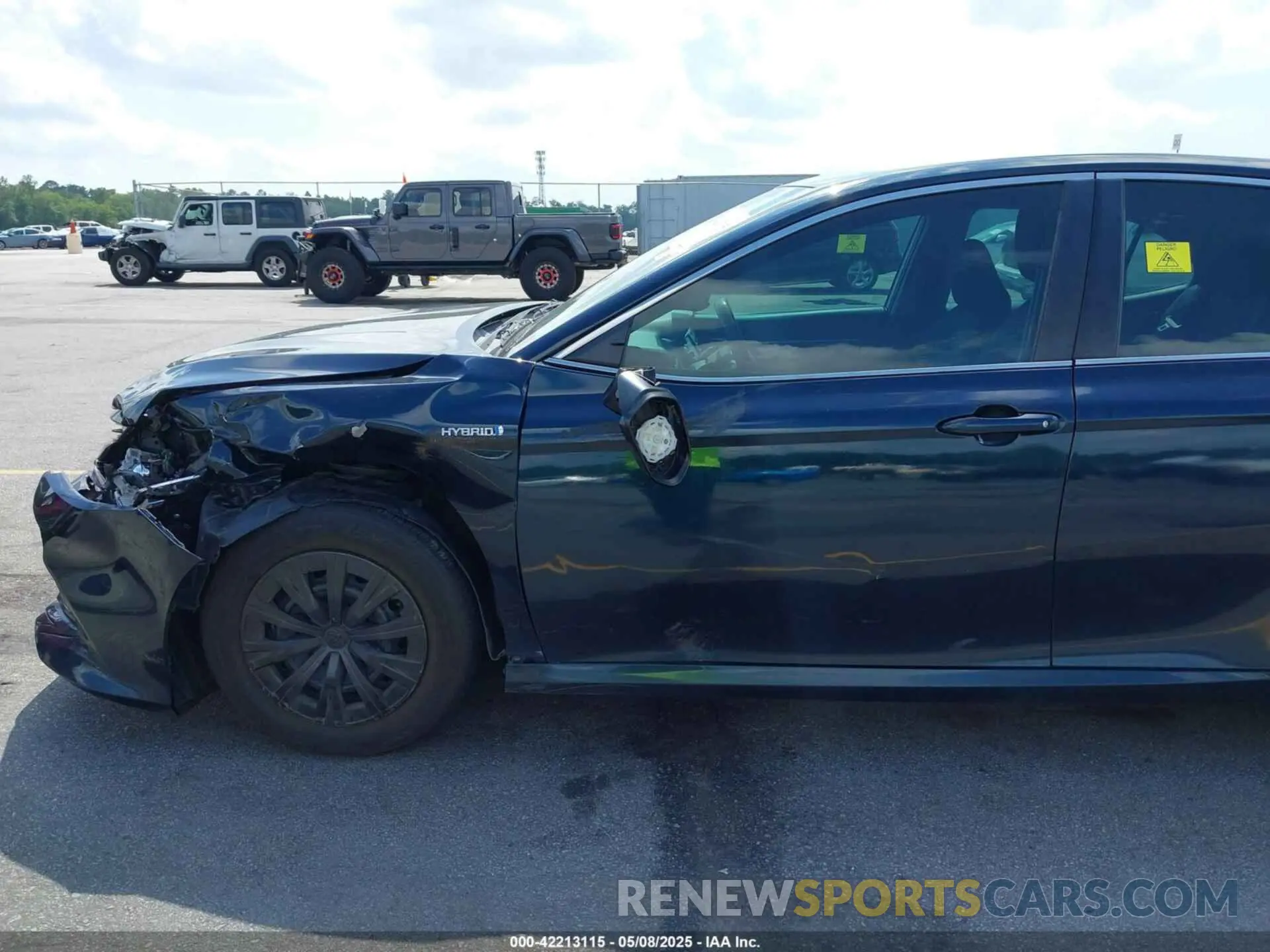 20 Фотография поврежденного автомобиля 4T1B31HK9KU512892 TOYOTA CAMRY HYBRID 2019