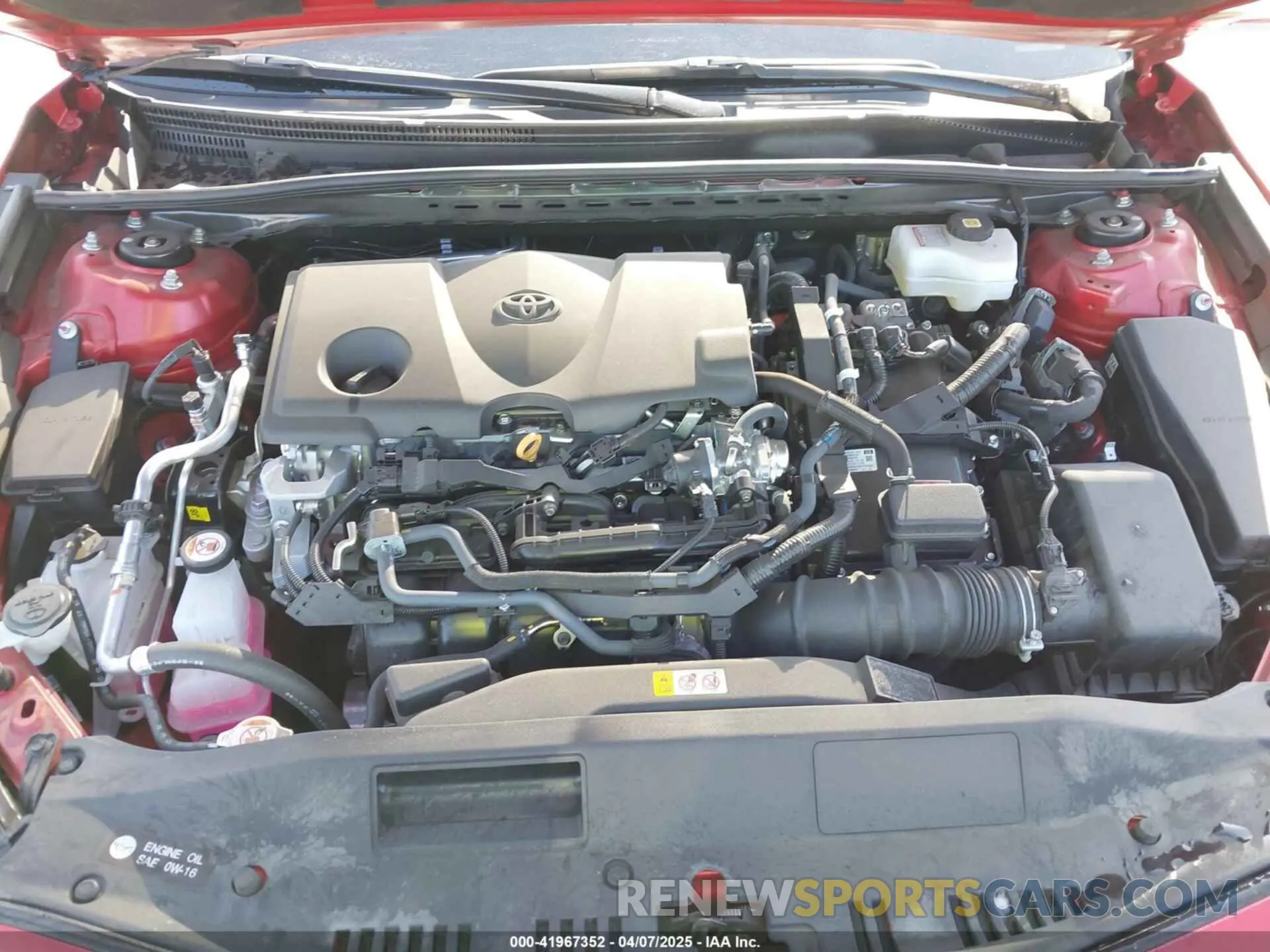 10 Photograph of a damaged car 4T1F31AK8RU073089 TOYOTA CAMRY HYBRID 2024