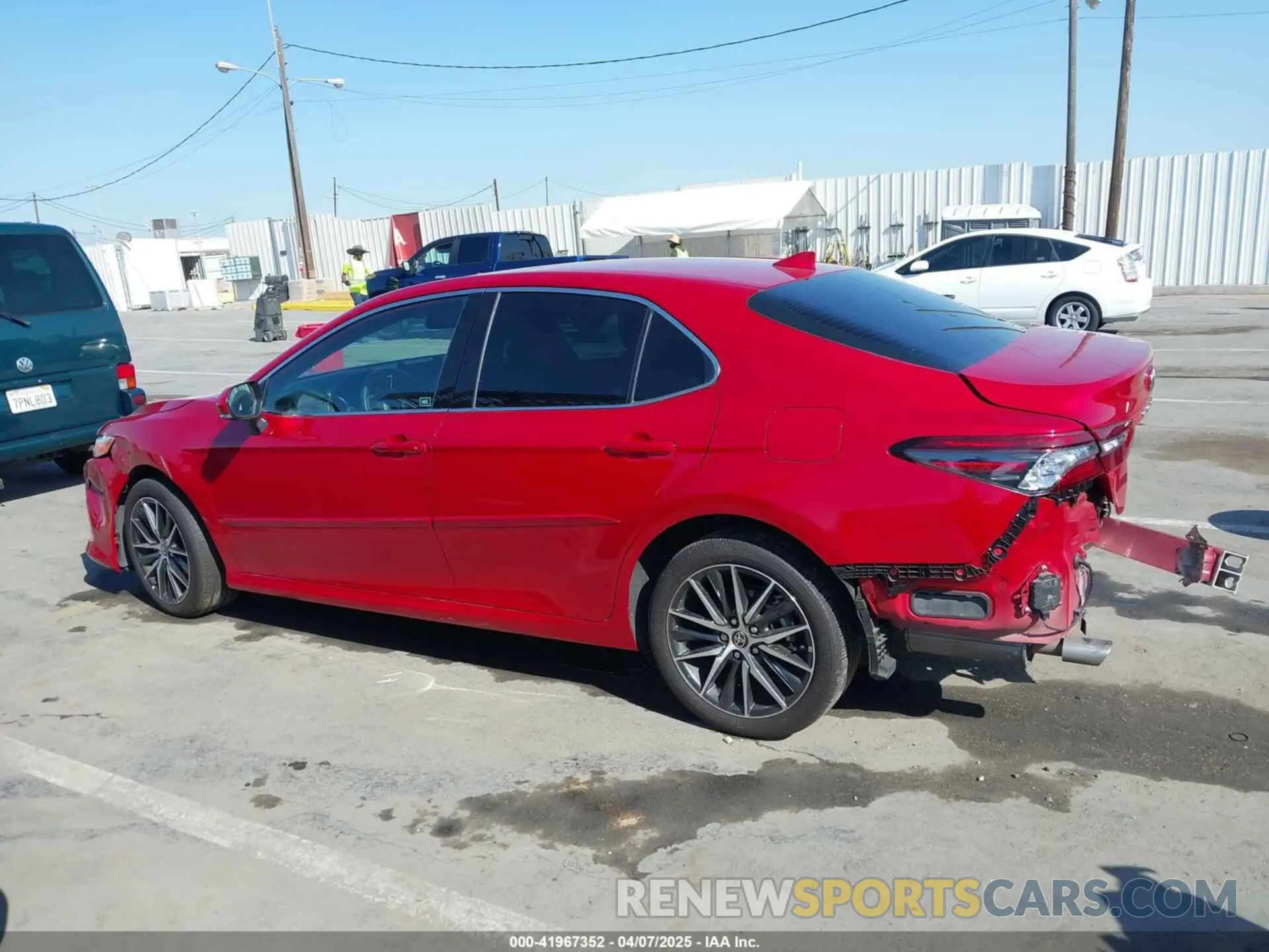 13 Photograph of a damaged car 4T1F31AK8RU073089 TOYOTA CAMRY HYBRID 2024
