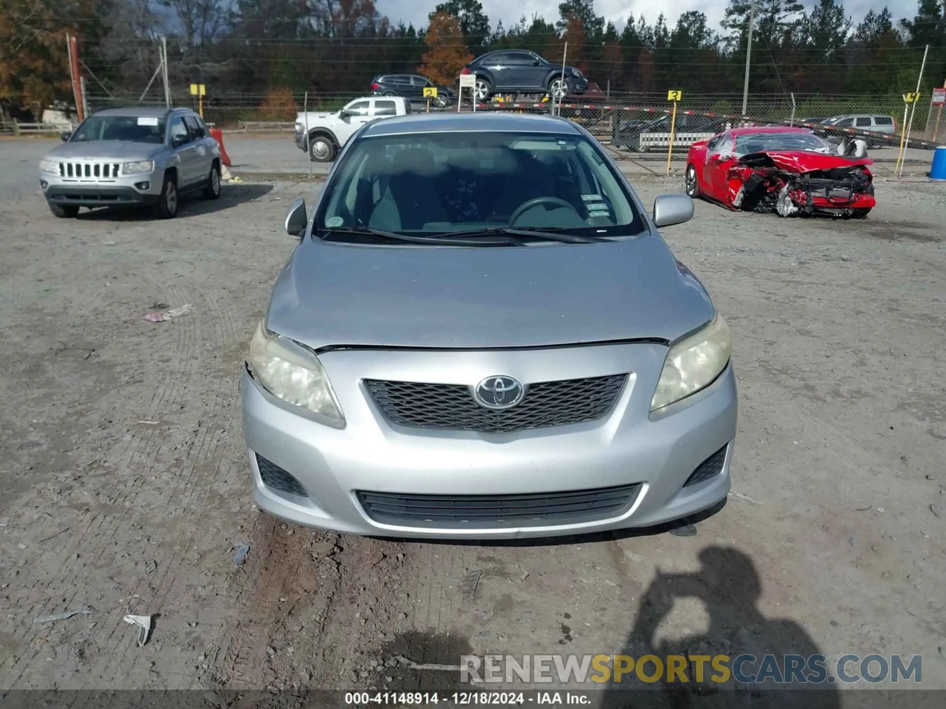12 Фотография поврежденного автомобиля 1NXBU4EE4AZ300767 TOYOTA COROLLA 2010