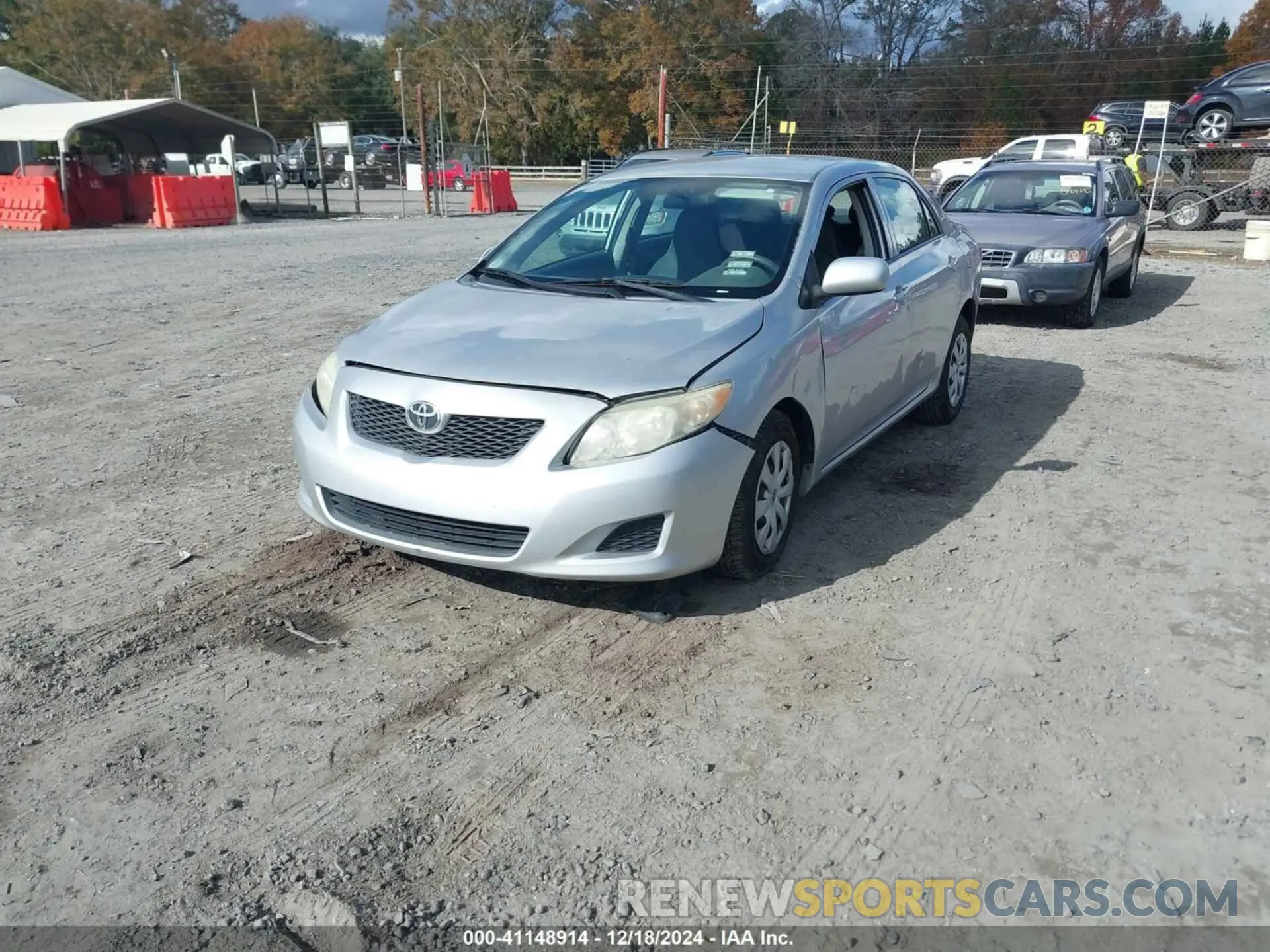 2 Фотография поврежденного автомобиля 1NXBU4EE4AZ300767 TOYOTA COROLLA 2010