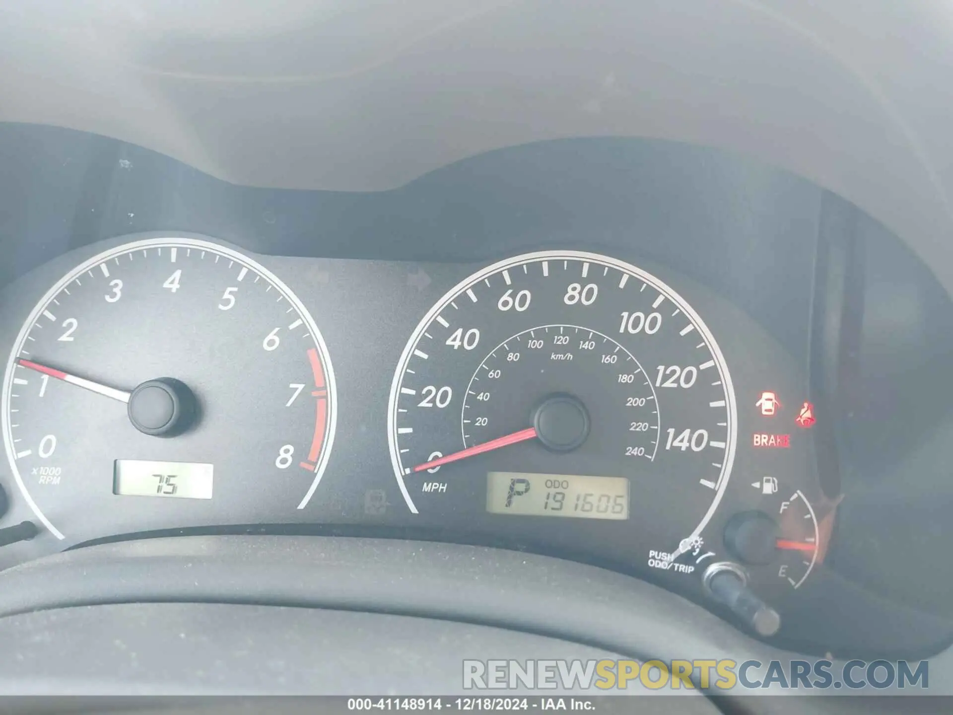 7 Фотография поврежденного автомобиля 1NXBU4EE4AZ300767 TOYOTA COROLLA 2010