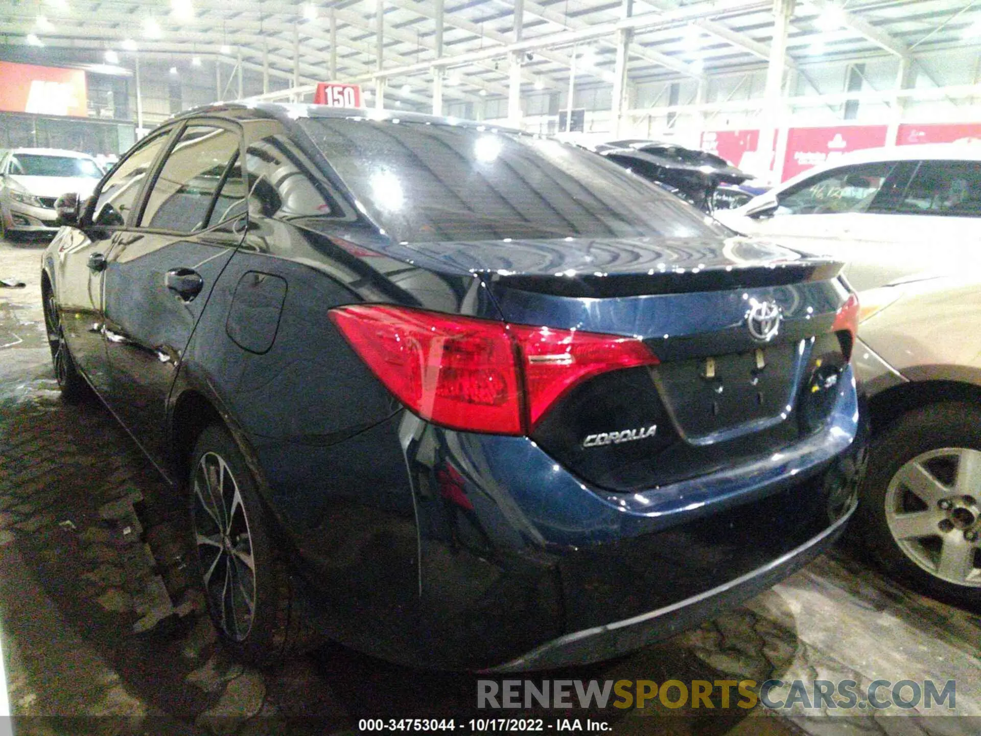 3 Фотография поврежденного автомобиля 001BURHE6KC189408 TOYOTA COROLLA 2019