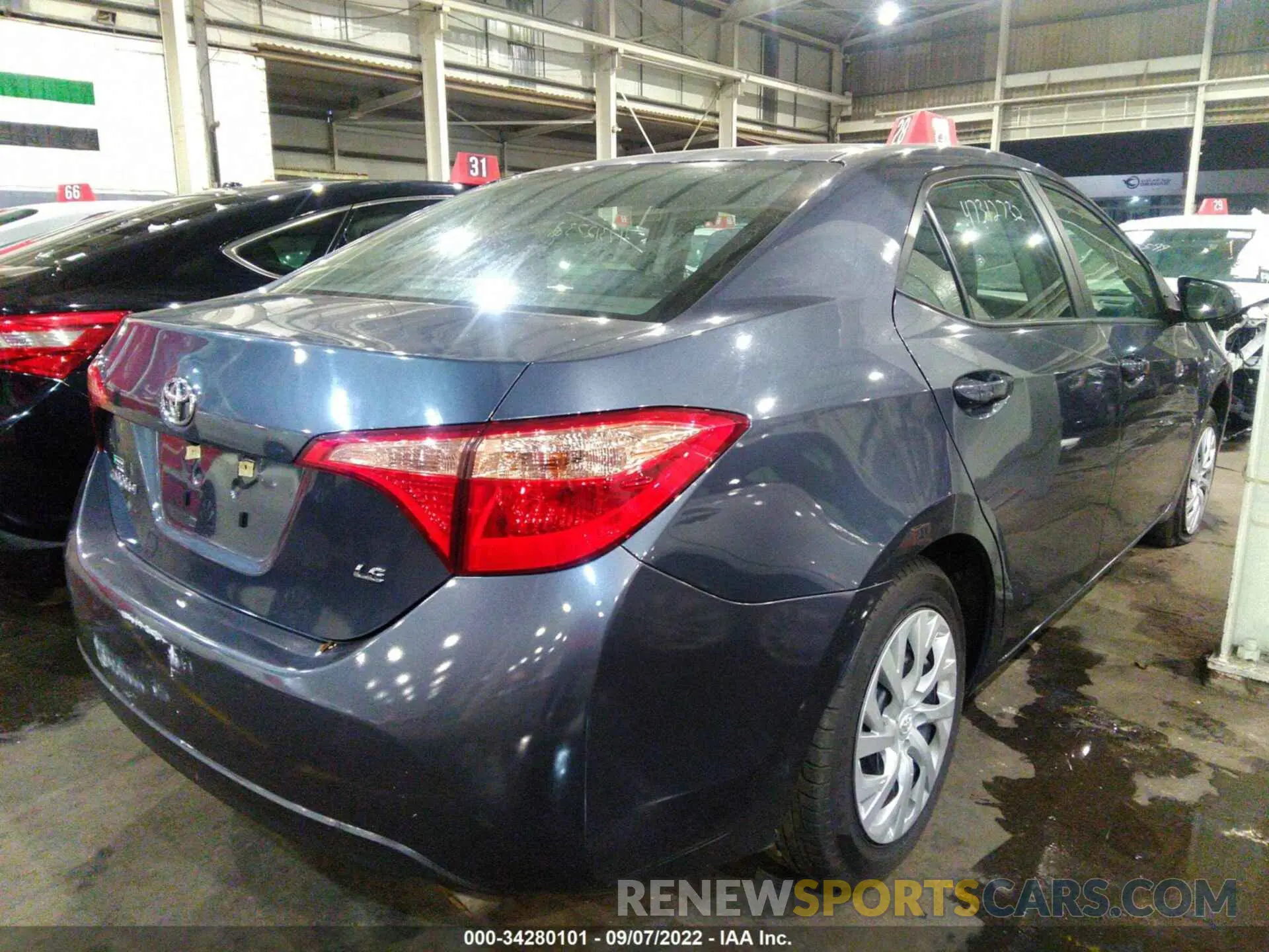 4 Photograph of a damaged car 00FBURHEXKP921801 TOYOTA COROLLA 2019