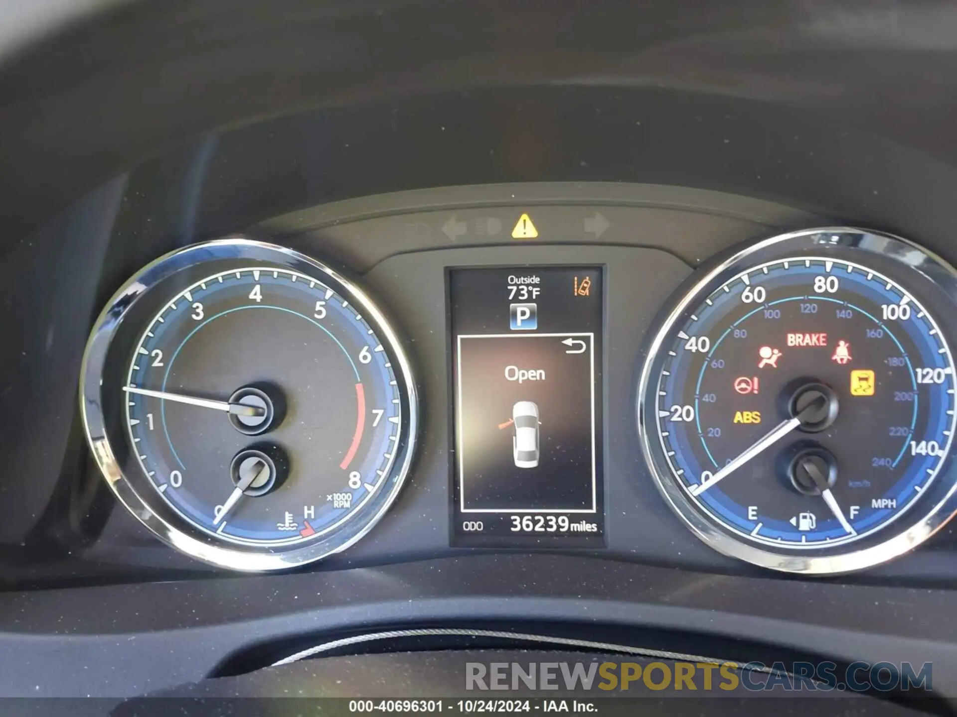 7 Фотография поврежденного автомобиля 2T1BURHE0KC126045 TOYOTA COROLLA 2019