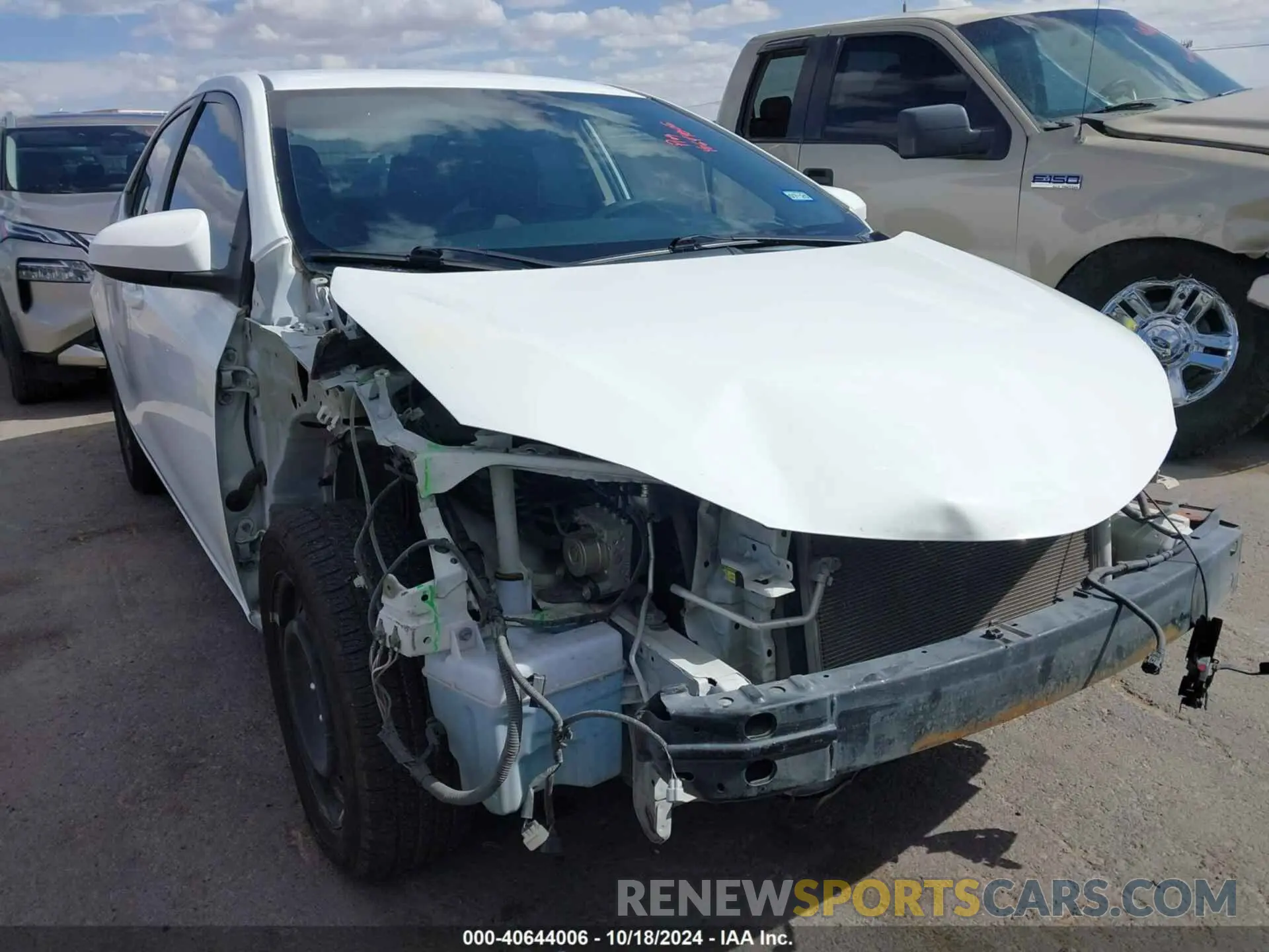 6 Photograph of a damaged car 2T1BURHE0KC148868 TOYOTA COROLLA 2019