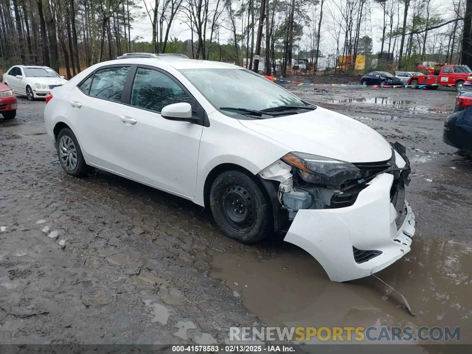 1 Фотография поврежденного автомобиля 2T1BURHE0KC150152 TOYOTA COROLLA 2019