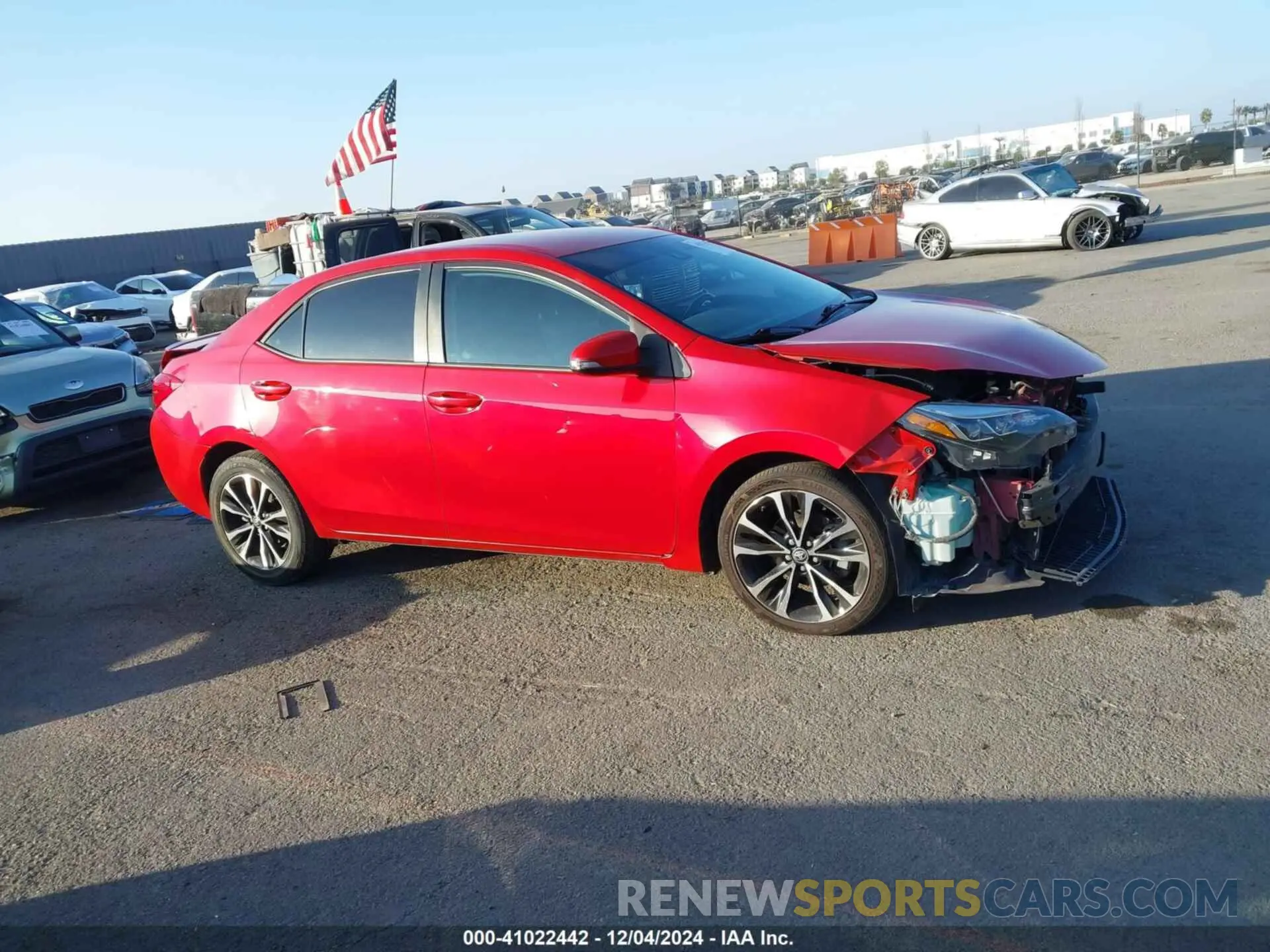 14 Photograph of a damaged car 2T1BURHE0KC158977 TOYOTA COROLLA 2019