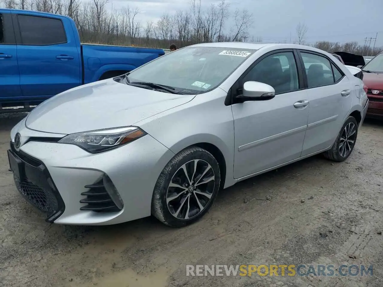 1 Фотография поврежденного автомобиля 2T1BURHE0KC175116 TOYOTA COROLLA 2019