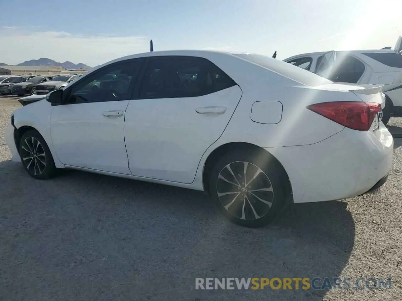 2 Photograph of a damaged car 2T1BURHE0KC180350 TOYOTA COROLLA 2019