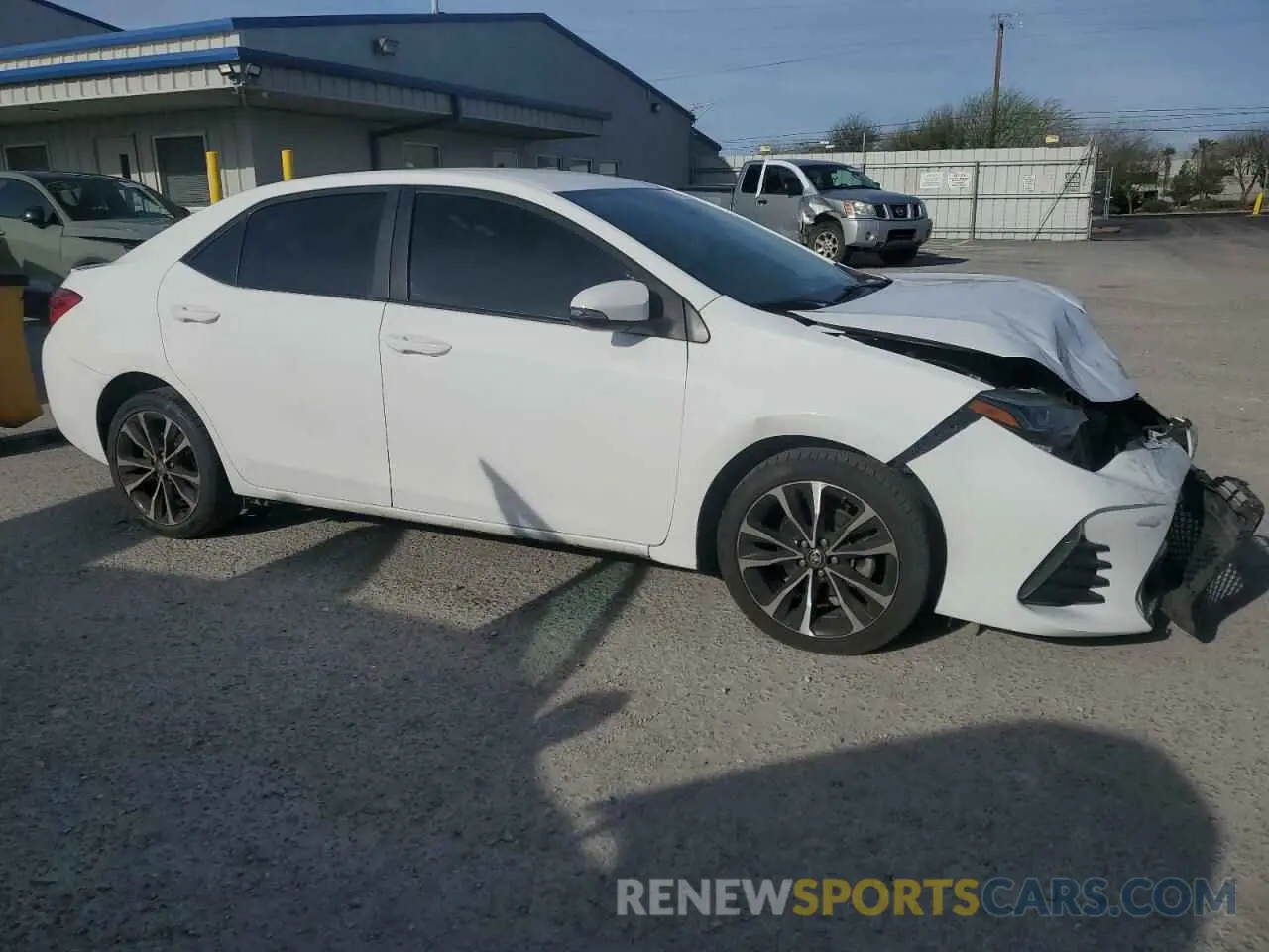 4 Photograph of a damaged car 2T1BURHE0KC180350 TOYOTA COROLLA 2019