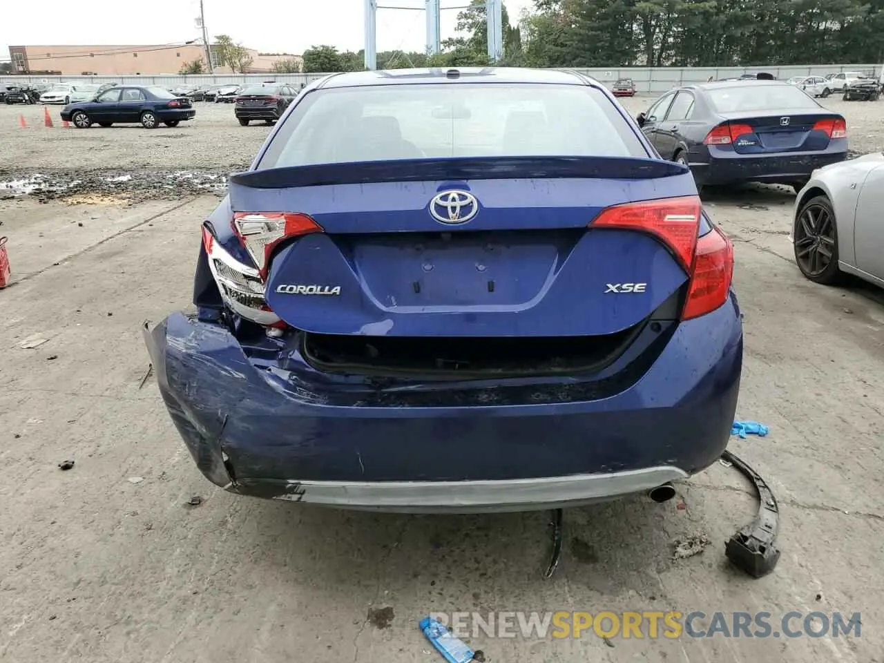 6 Photograph of a damaged car 2T1BURHE0KC191784 TOYOTA COROLLA 2019