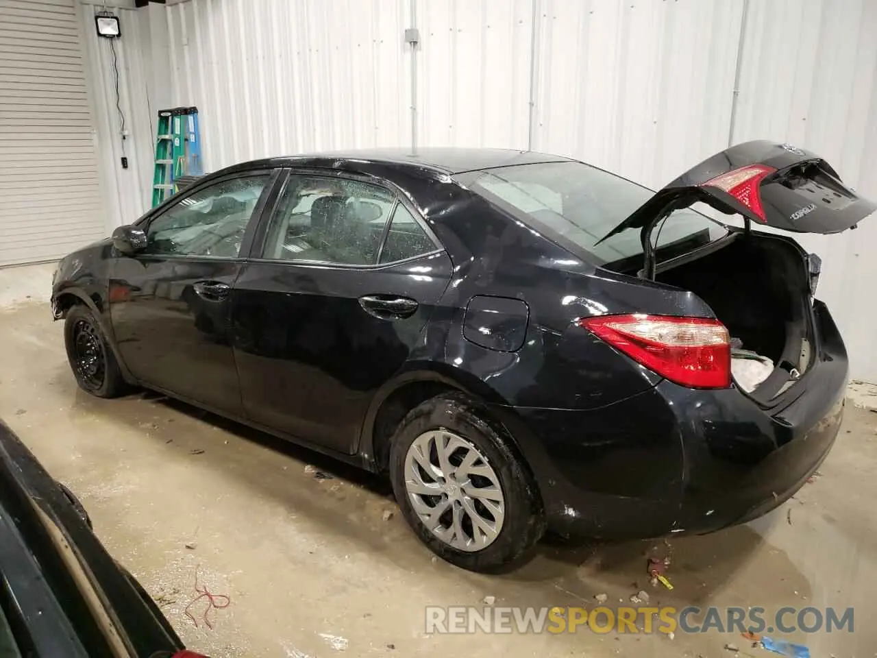 2 Фотография поврежденного автомобиля 2T1BURHE0KC192708 TOYOTA COROLLA 2019