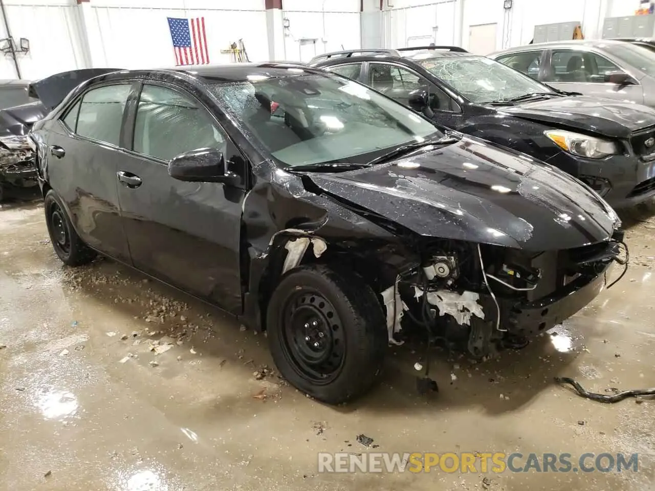 4 Фотография поврежденного автомобиля 2T1BURHE0KC192708 TOYOTA COROLLA 2019