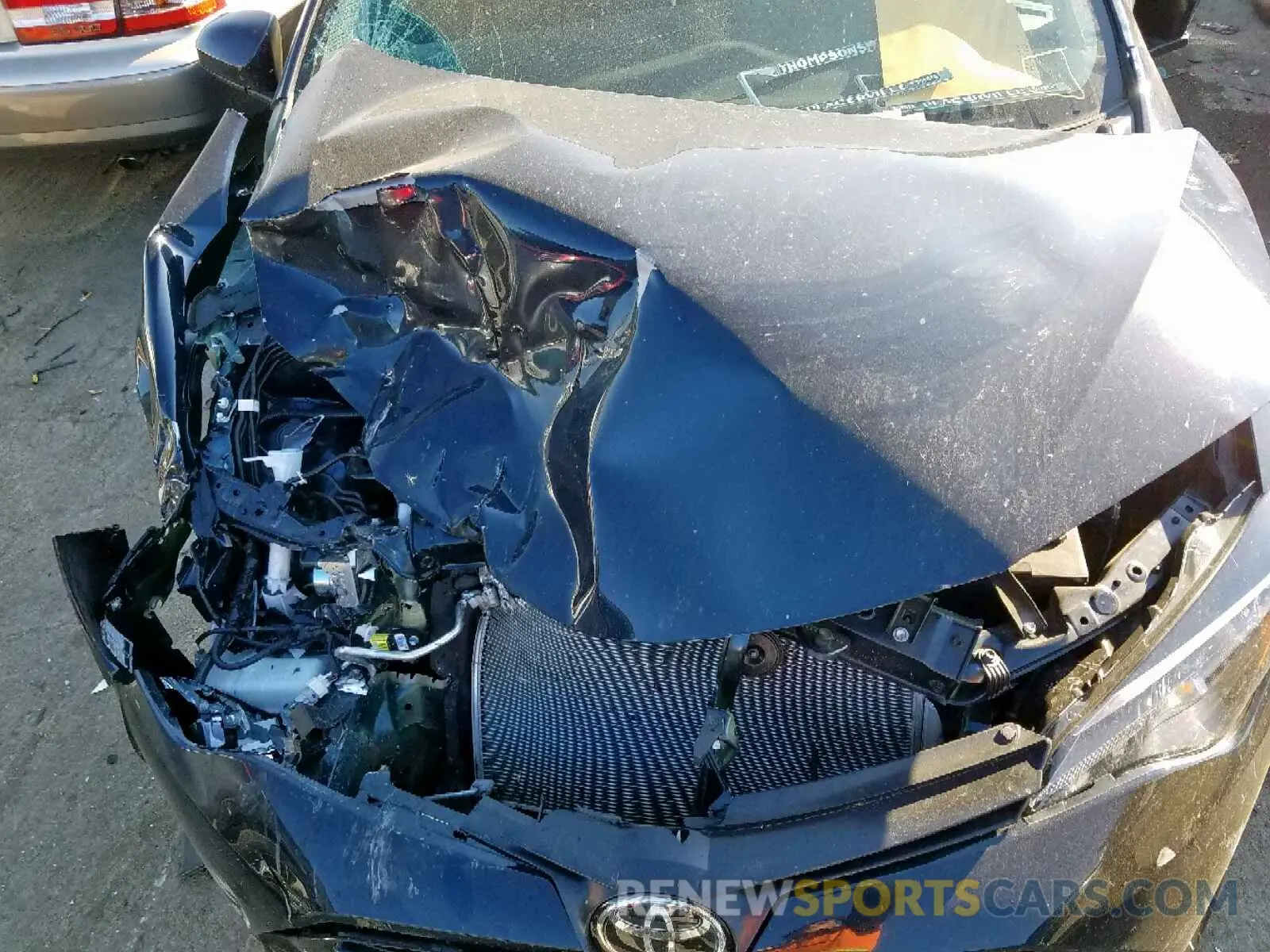 7 Photograph of a damaged car 2T1BURHE0KC192739 TOYOTA COROLLA 2019