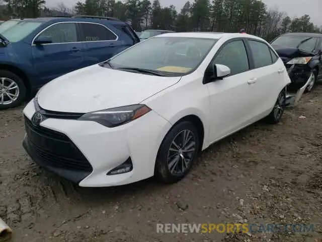 2 Photograph of a damaged car 2T1BURHE0KC199416 TOYOTA COROLLA 2019