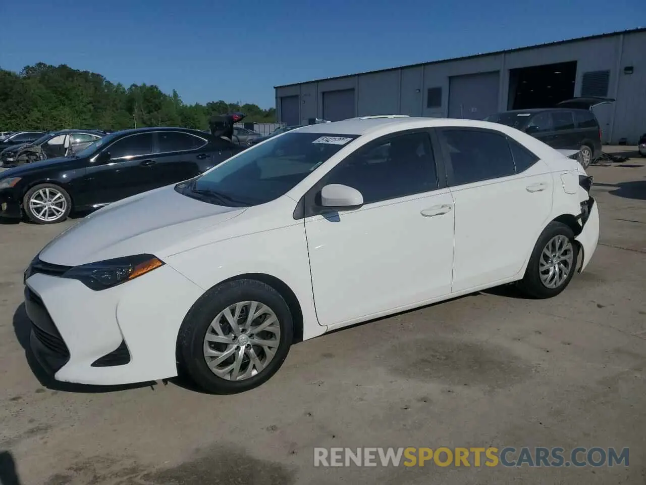 1 Photograph of a damaged car 2T1BURHE0KC204145 TOYOTA COROLLA 2019