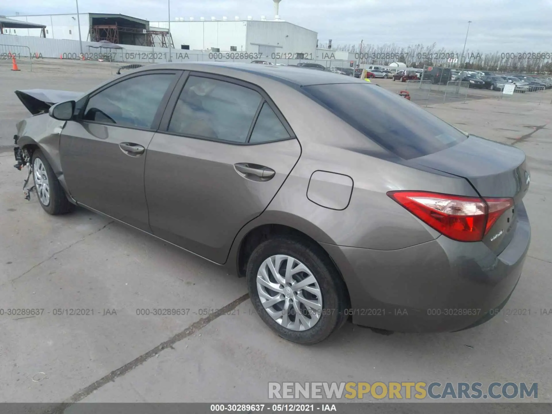 3 Photograph of a damaged car 2T1BURHE0KC210608 TOYOTA COROLLA 2019