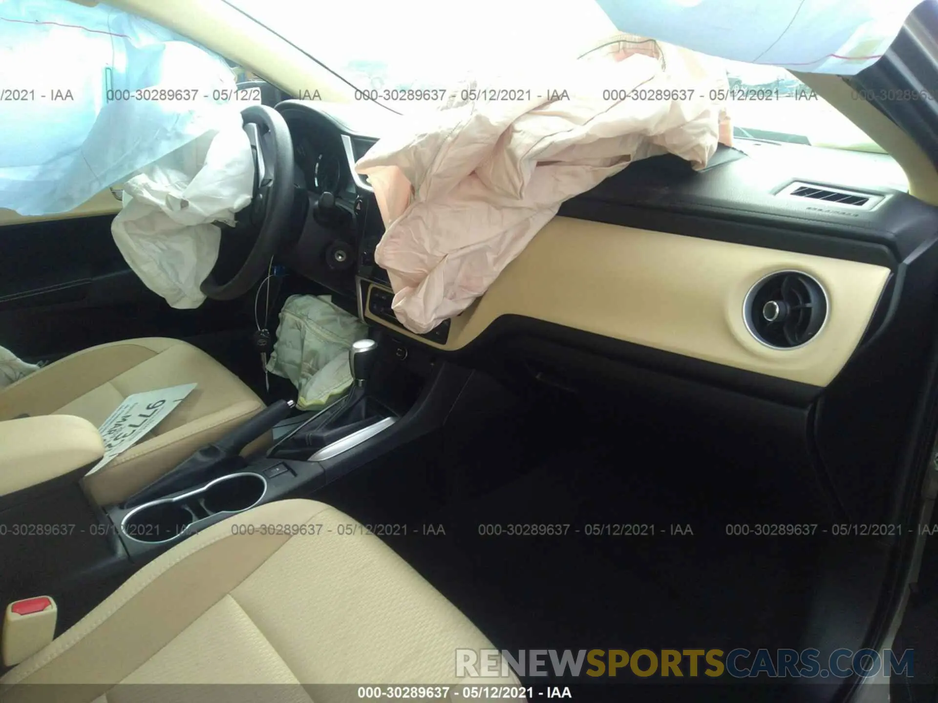 5 Photograph of a damaged car 2T1BURHE0KC210608 TOYOTA COROLLA 2019