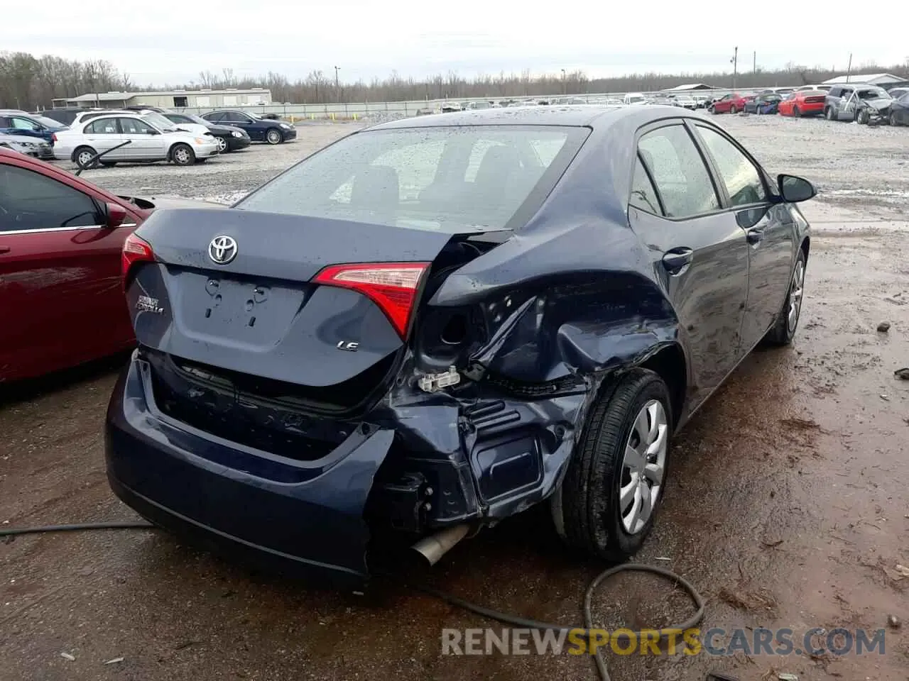 4 Photograph of a damaged car 2T1BURHE0KC212312 TOYOTA COROLLA 2019