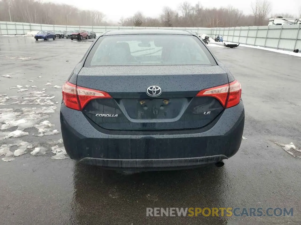6 Photograph of a damaged car 2T1BURHE0KC212634 TOYOTA COROLLA 2019