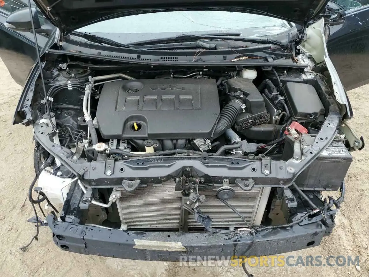 11 Фотография поврежденного автомобиля 2T1BURHE0KC214609 TOYOTA COROLLA 2019