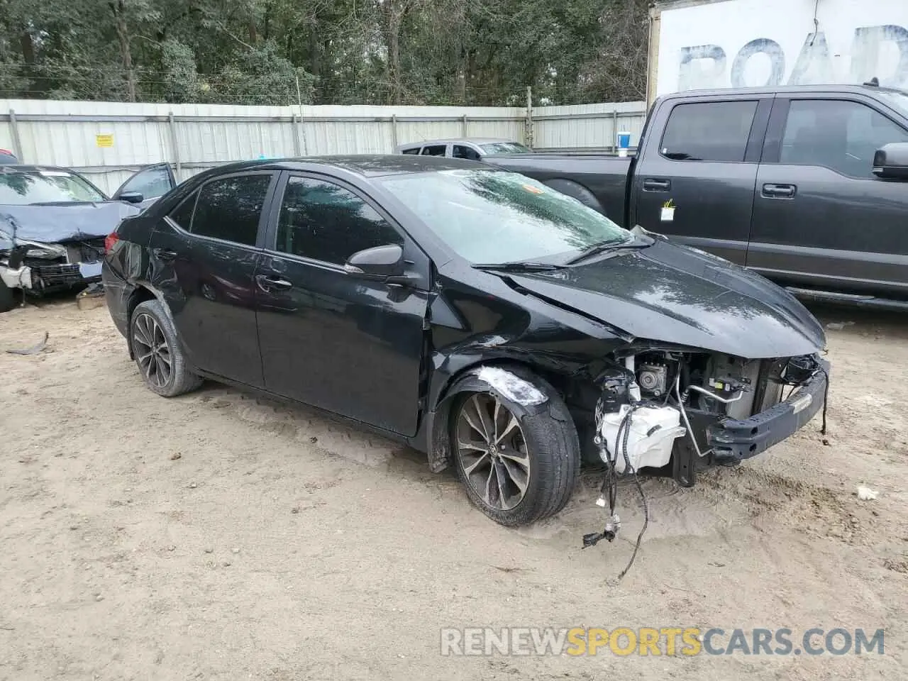 4 Фотография поврежденного автомобиля 2T1BURHE0KC214609 TOYOTA COROLLA 2019