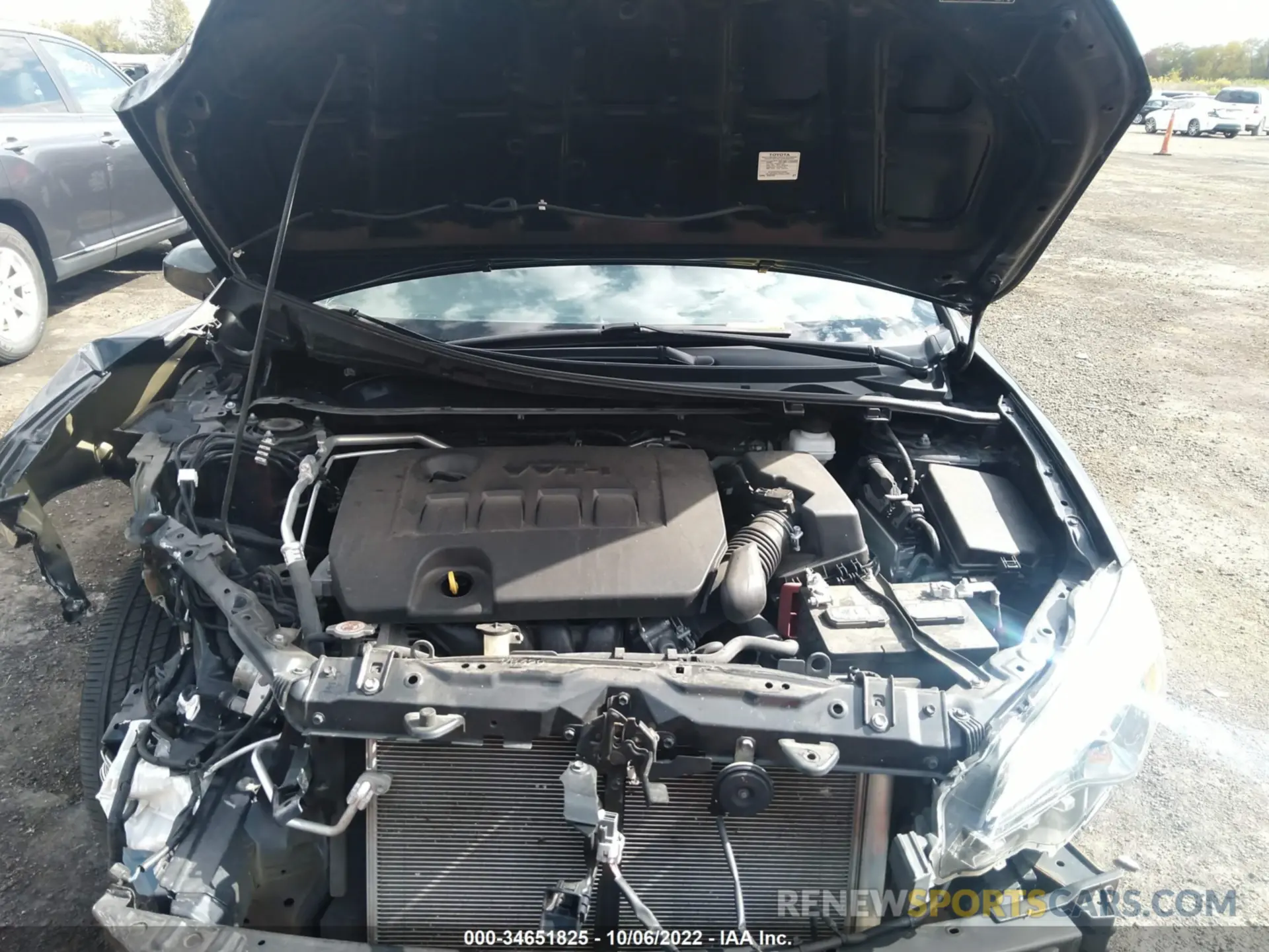 10 Фотография поврежденного автомобиля 2T1BURHE0KC220104 TOYOTA COROLLA 2019